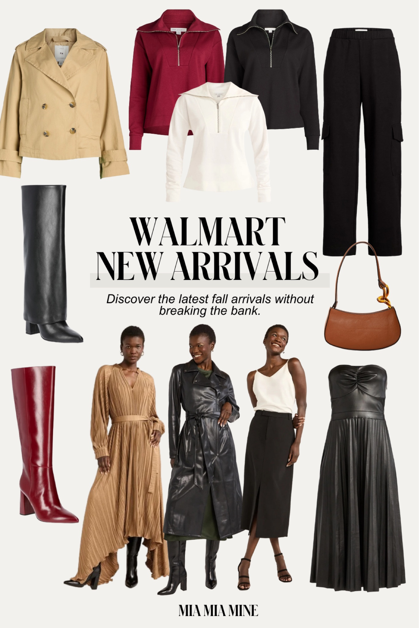 Walmart new fall outfit ideas
Walmart faux leather dress
Walmart faux leather trench coat
Free assembly cropped trench coat
Walmart fall boots
Fall dresses 
@walmartfashion #walmartfashion #walmartpartner

#LTKFindsUnder100 #LTKFindsUnder50 #LTKSeasonal