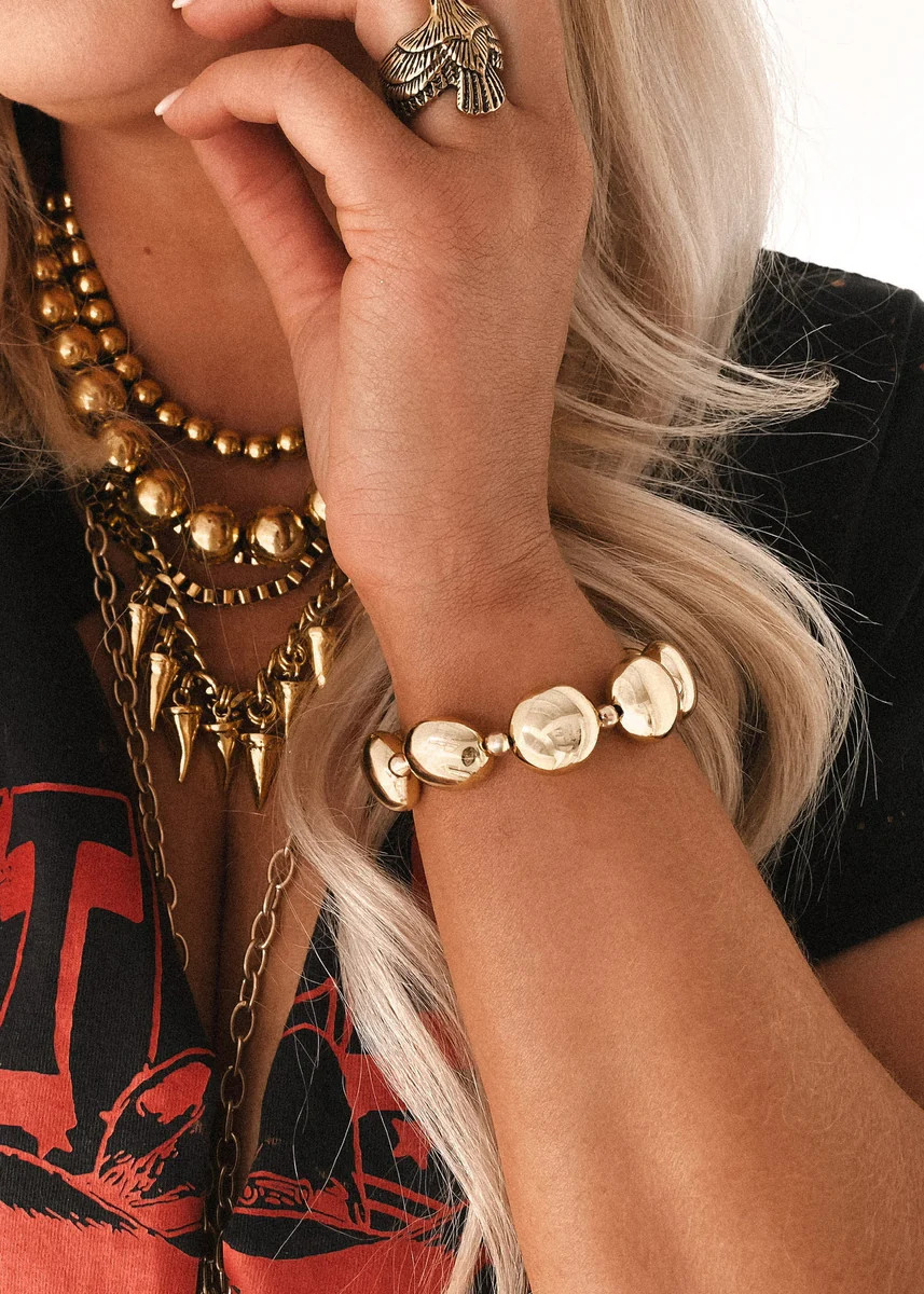 GAZING STATEMENT BRACELET | Pebby Forevee