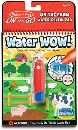 Melissa & Doug Water Wow! On The Farm - Stocking Stuffers, Children's Paint Books, Water Wow Acti... | Amazon (US)