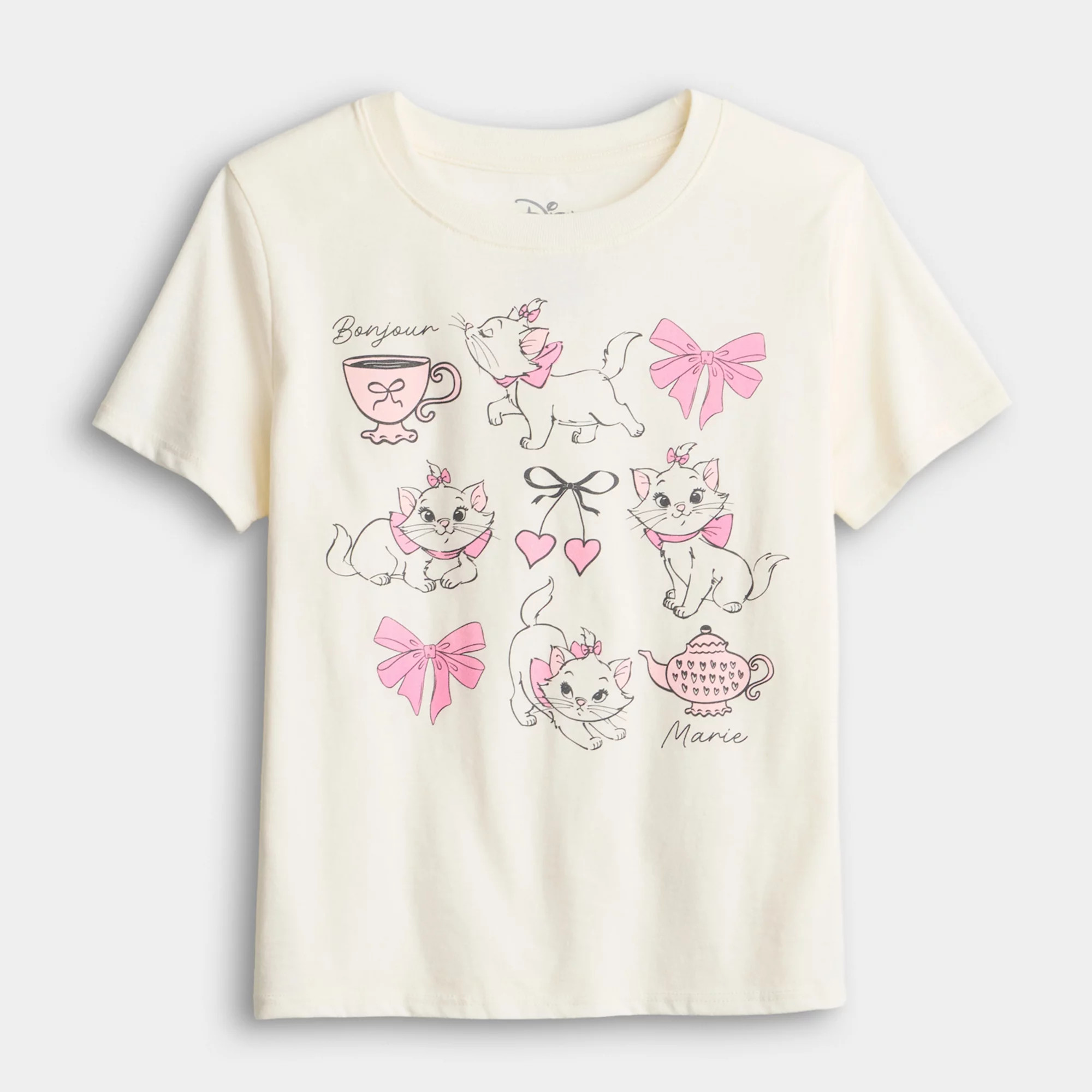 Girls Disney's Marie Graphic Tee | Kohl's