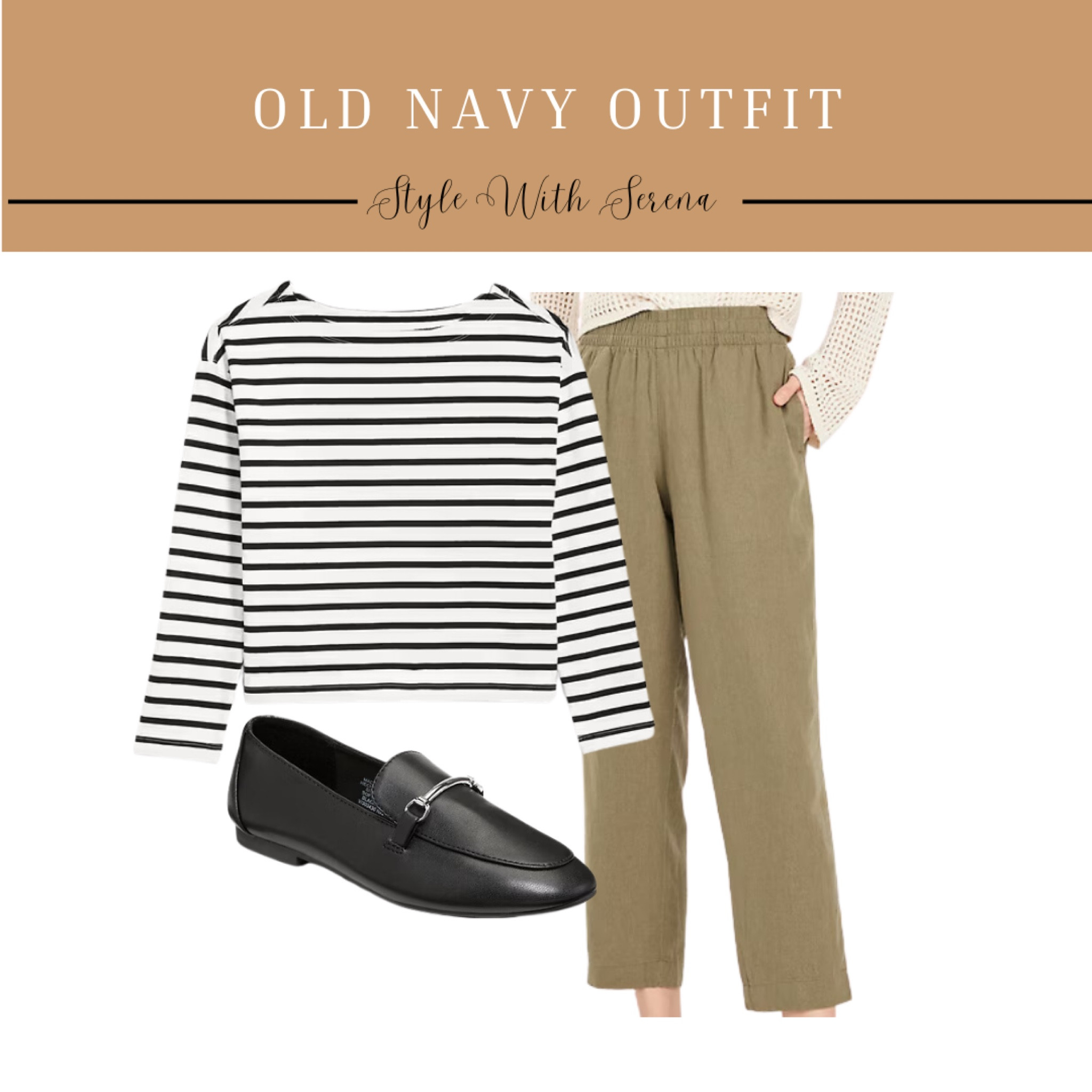Old navy outfit, old navy fashion, linen pants, striped top, mules, work outfit 

#LTKStyleTip #LTKWorkwear #LTKFindsUnder50