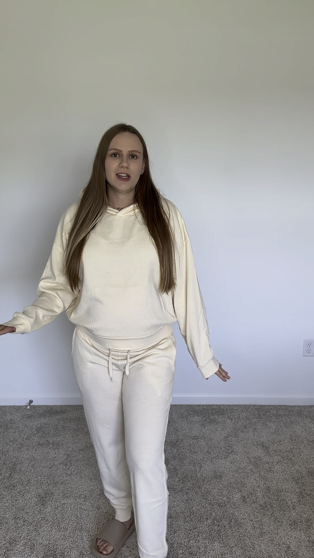 3 loungewear outfits, 1 pair of sweatpants from @independenttradingcompany 🙌🏻 I’ve been living in these sweats since I got them! They are so comfy and so soft! They have a ton of different colors to choose from to match everyone’s style! 
•
•
#independenttradingco #independenttradingcompany #loungewear #loungeset #traveloutfit #comfyoutfit #comfystyle #liketkit #ad 

#LTKVideo #LTKTravel #LTKStyleTip