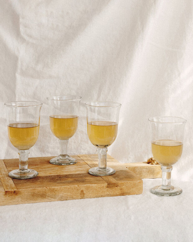 Casa Zuma Recycled Wine Glasses | Haven Well Within