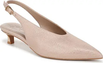 Nicolette Slingback Pointed Toe Kitten Heel Pump (Women) | Nordstrom
