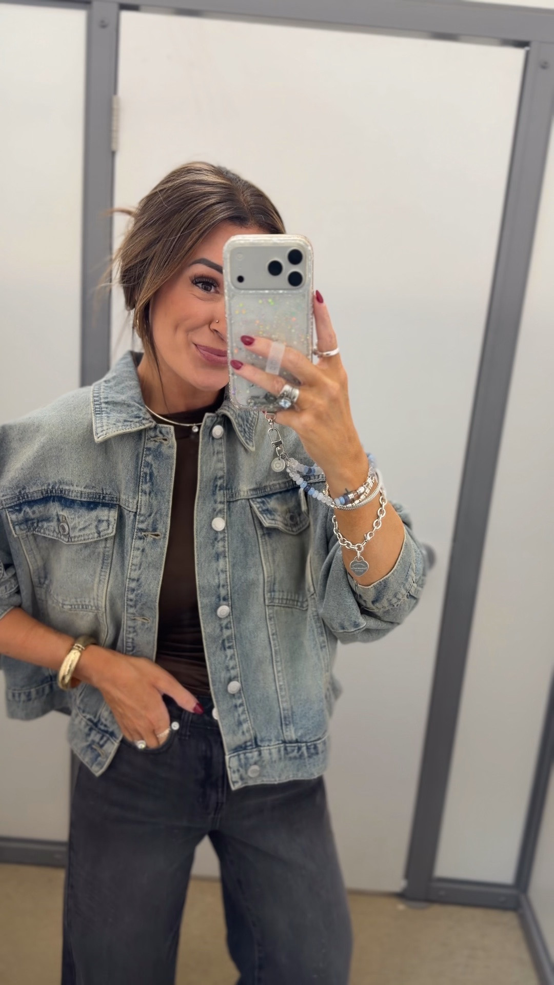 Wearing a small in this jacket from Walmart, I could have done an XS! Has a natural oversized fit!

#LTKdayinmylife #LTKmomlife #LTKootd