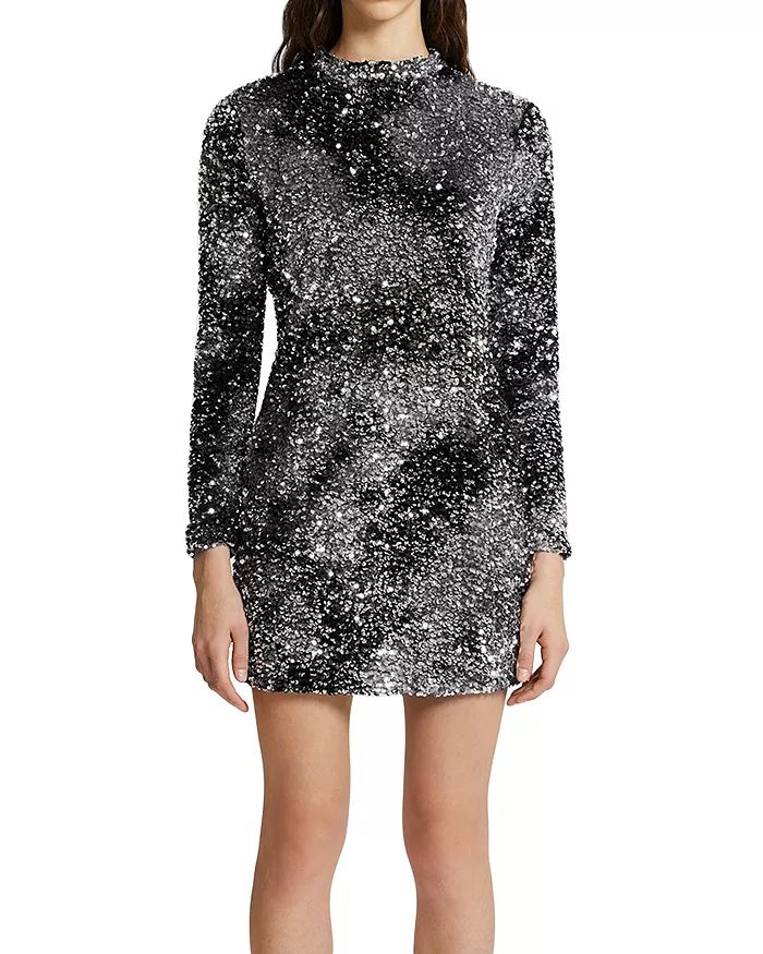 Nover Sequin Velvet Dress | Bloomingdale's (US)