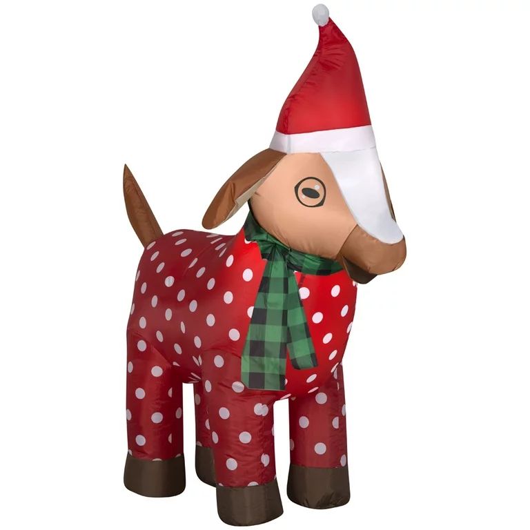 Holiday Time 3.5 Foot Goat in Christmas Pajamas | Walmart (US)