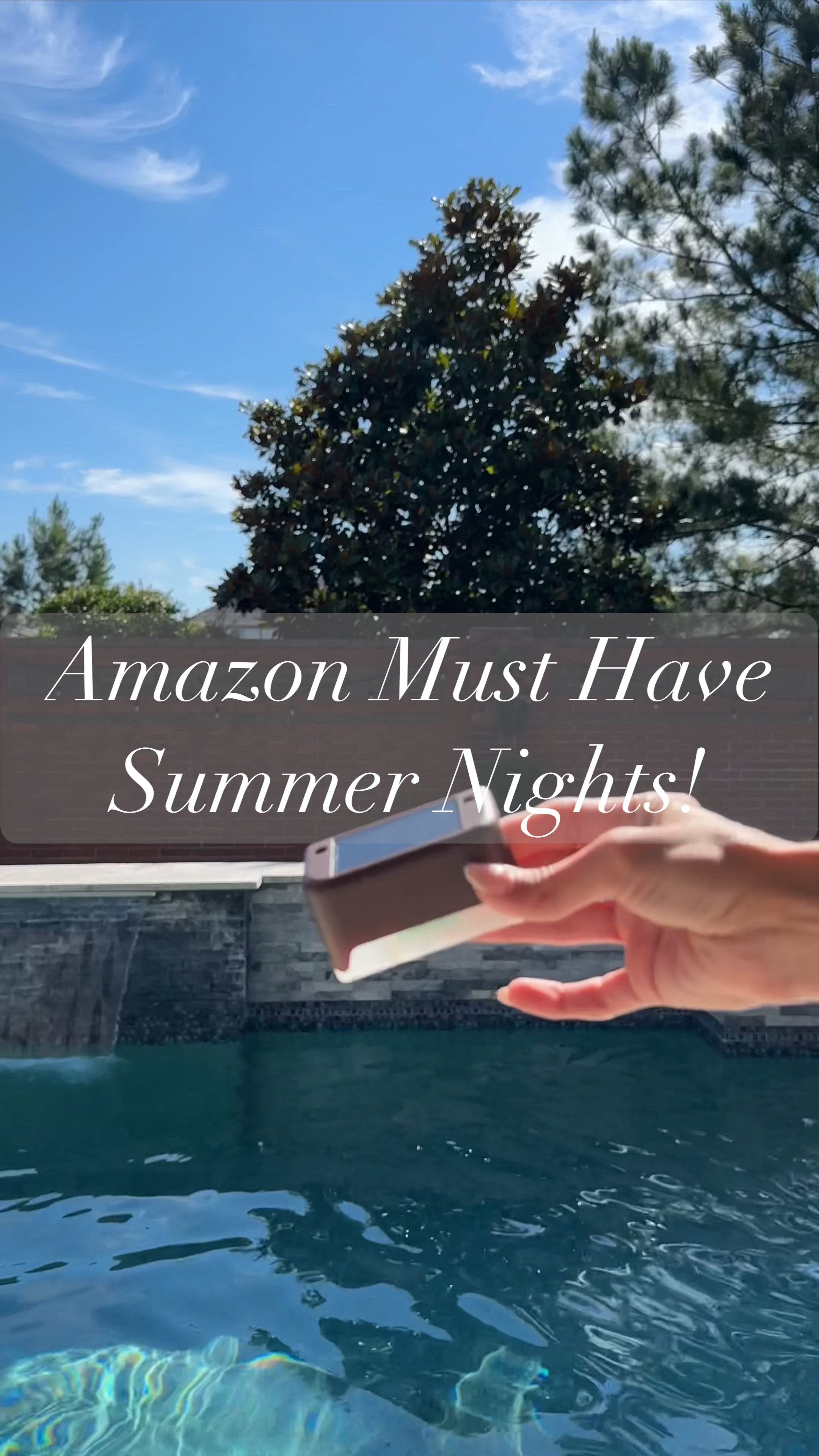 I was skeptical but these little solar powered lights pack a punch! They light up any surface. Attach them with double sided tape or screws and you’re done. Perfect for summer nights. I used them along our fence line and pathway leading up to our house! 

#LTKFindsUnder50 #LTKVideo #LTKHome