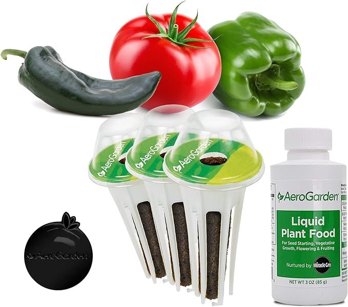 AeroGarden Tomato & Pepper Variety Seed Pod Kit | Amazon (US)
