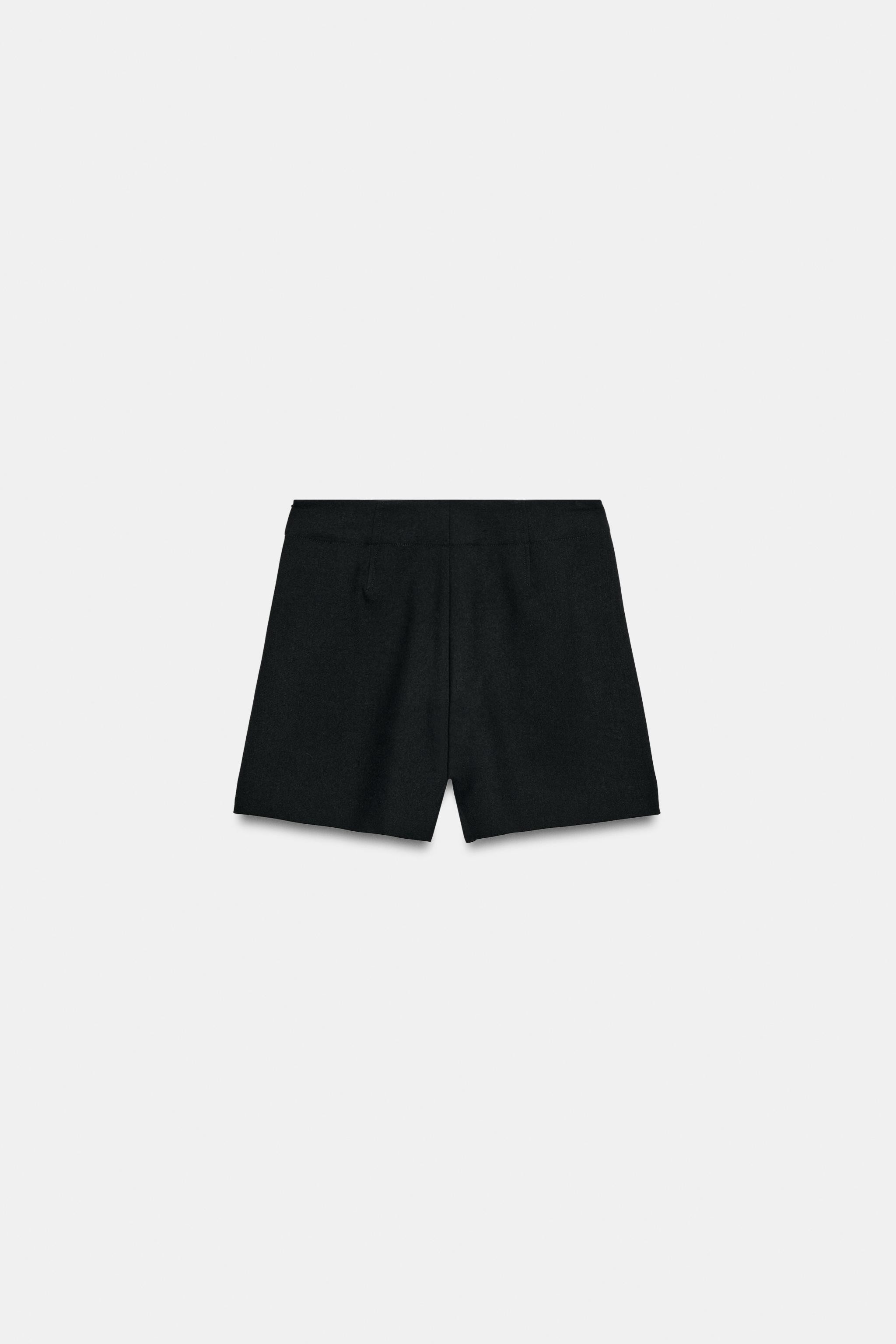 PLEATED SHORTS | Zara AU