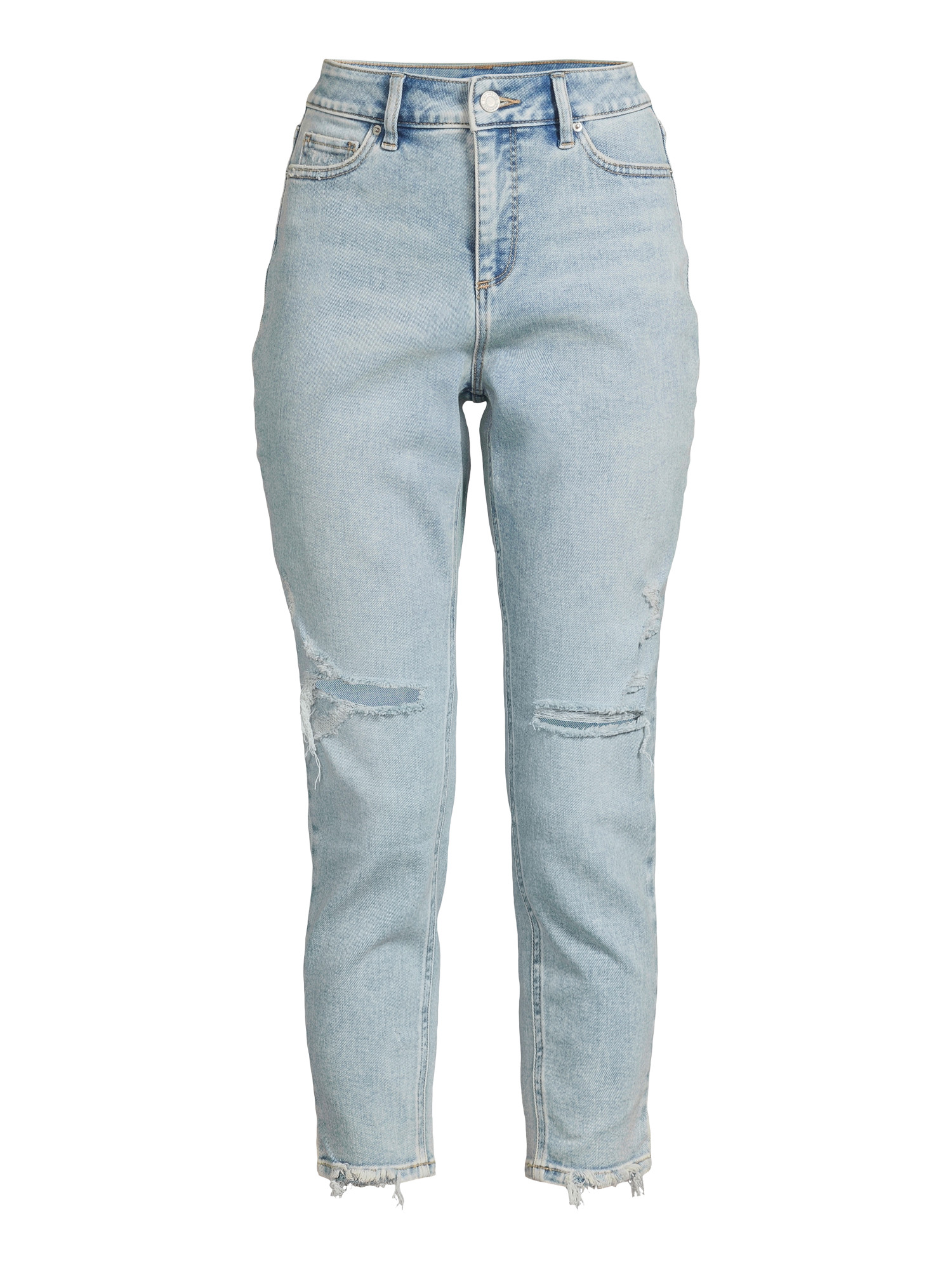 Time and Tru Women's High Rise Mom Jeans, 27” Inseam, Sizes 2-20 | Walmart (US)