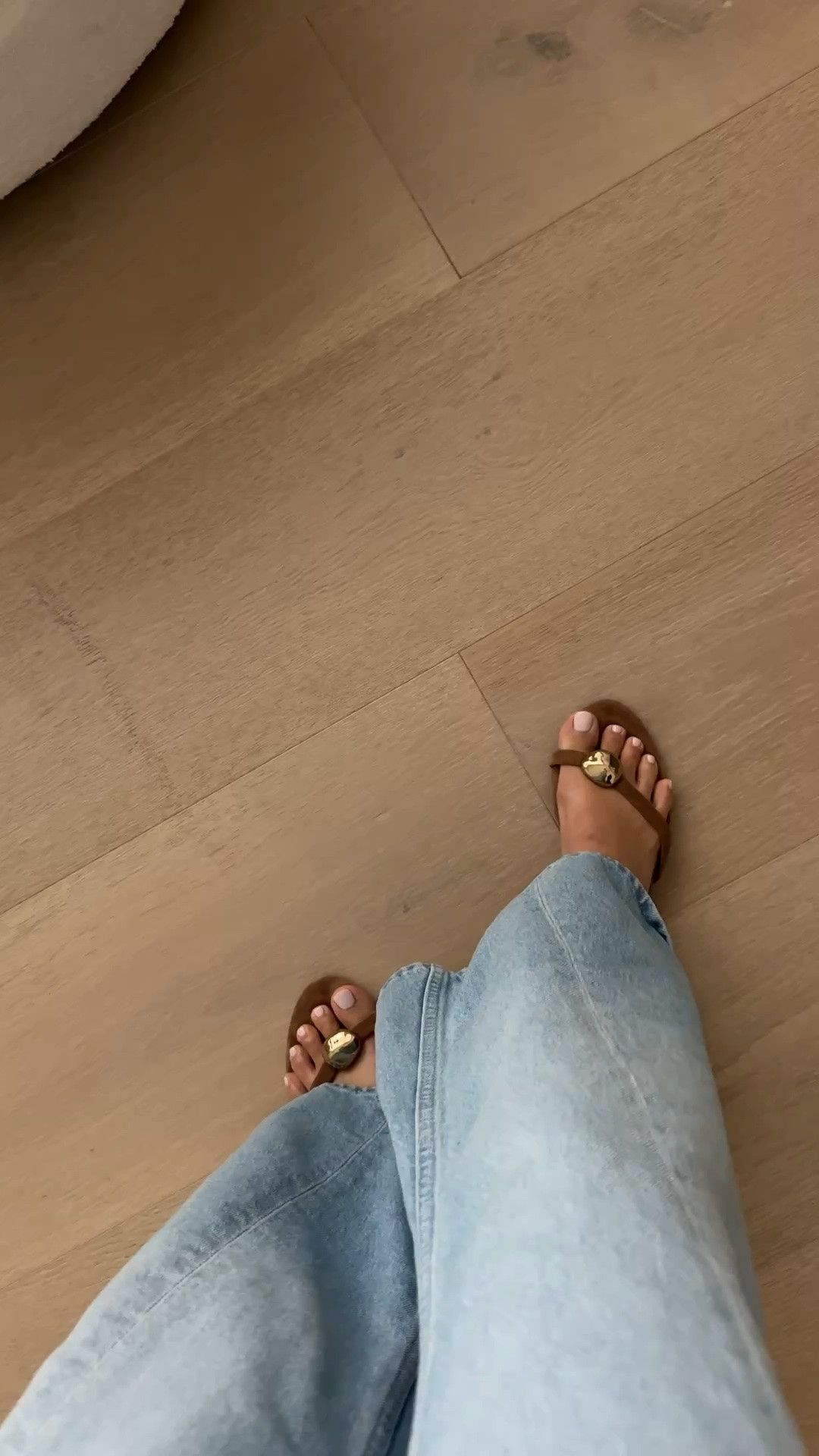 sandals are on sale and I just love the gold detail on these! The suede is super comfy and soft & I've worn these all day on my feet and they've felt great on! I did my true size

#LTKSaleAlert #LTKOver40 #LTKootd