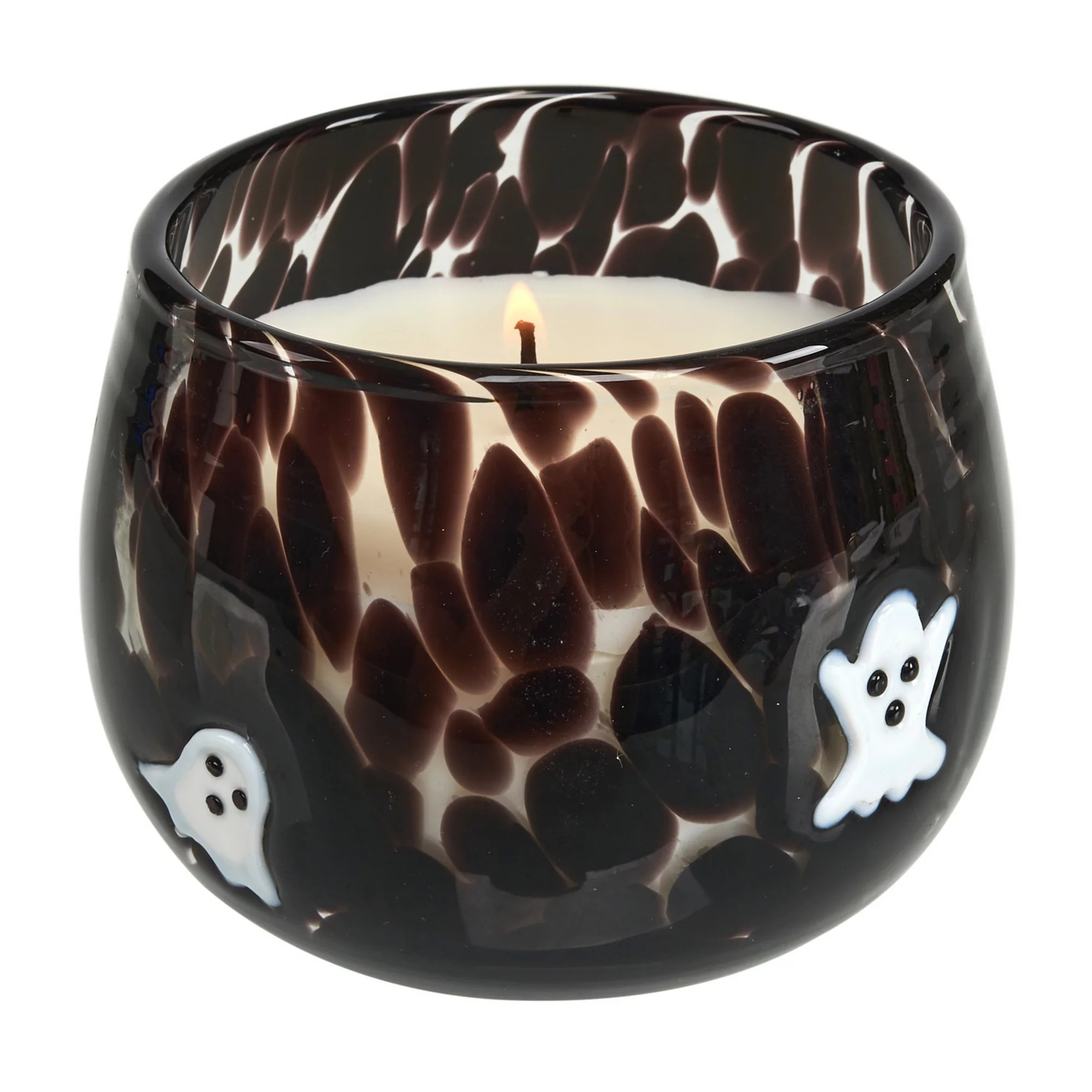 Celebrate Together™ Halloween Pumpkin Spice Confetti Decorative Glass Candle, Multi | Kohl's