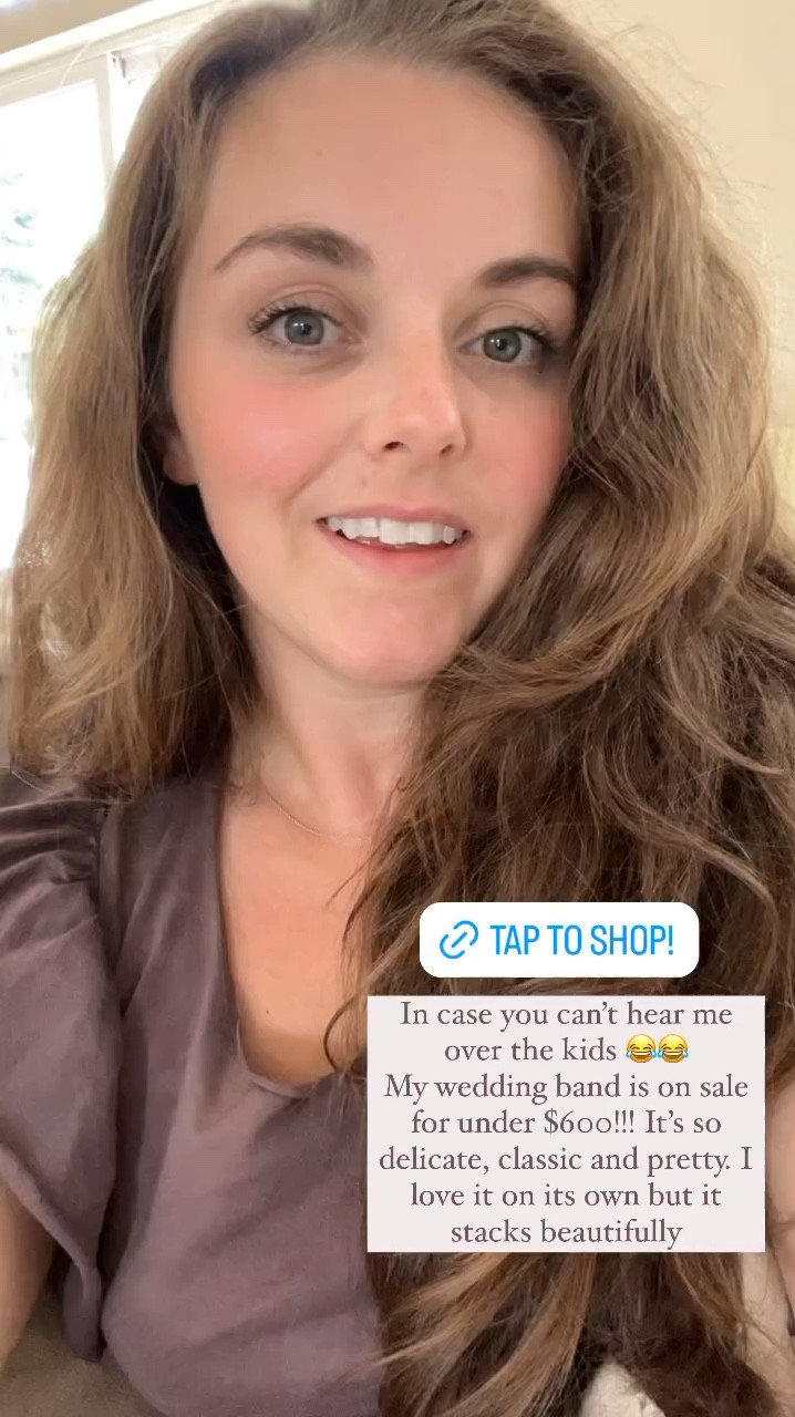 My wedding band on sale for under $600’ so dainty and pretty and in 3 colors 

#LTKSaleAlert #LTKVideo #LTKxNSale