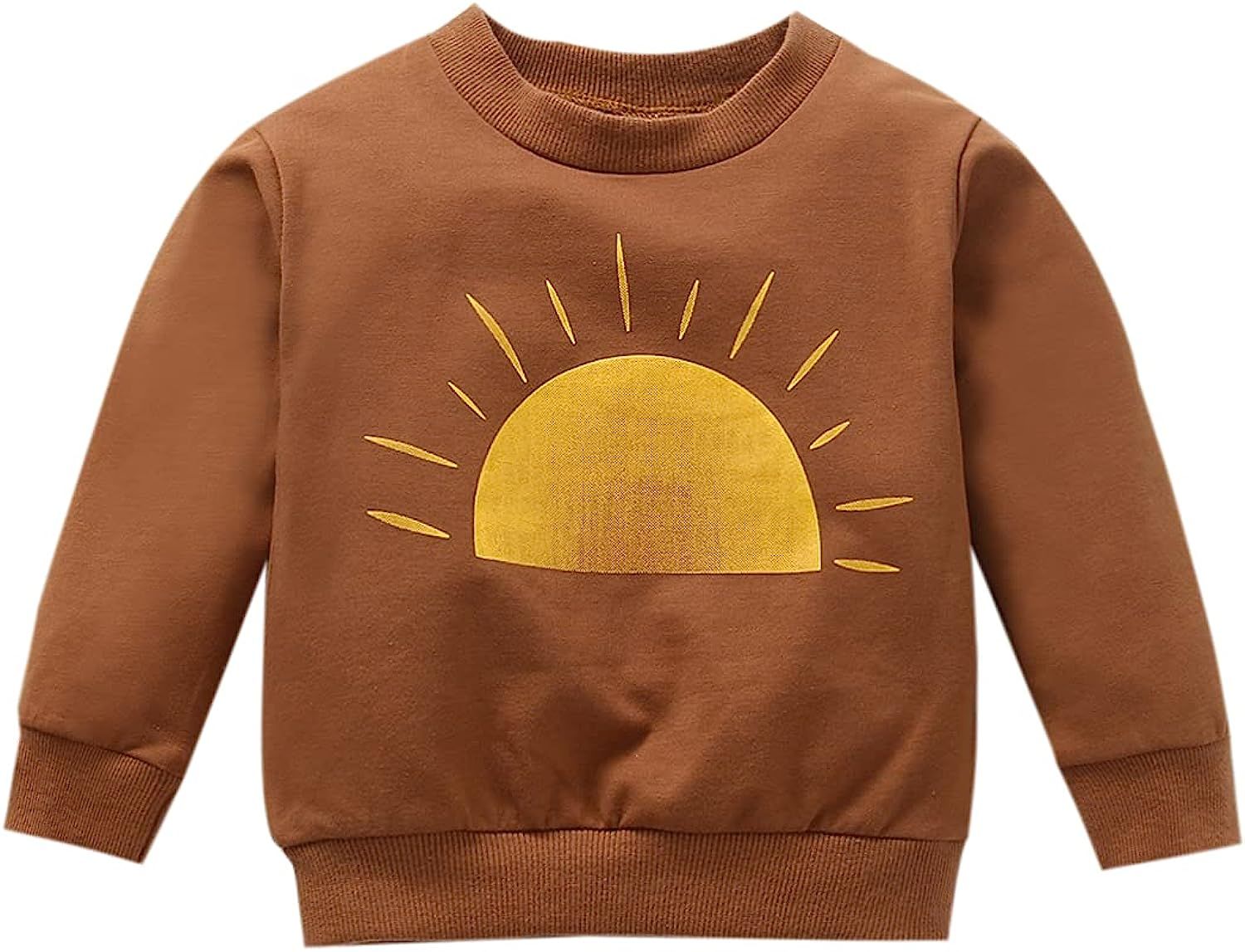 Baby Girl Boy Crewneck Sweatshirt Knit Long Sleeve Romper Oversized Sweater Onesie Tops Toddler Fall | Amazon (US)