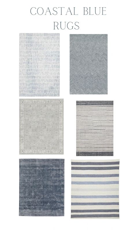 Coastal blue rugs 

#LTKhome