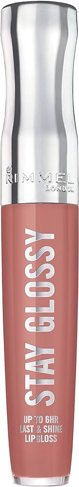 Rimmel Stay Glossy Lip Gloss - Non-Sticky and Lightweight Formula for Lip Color and Shine - 133 B... | Amazon (US)