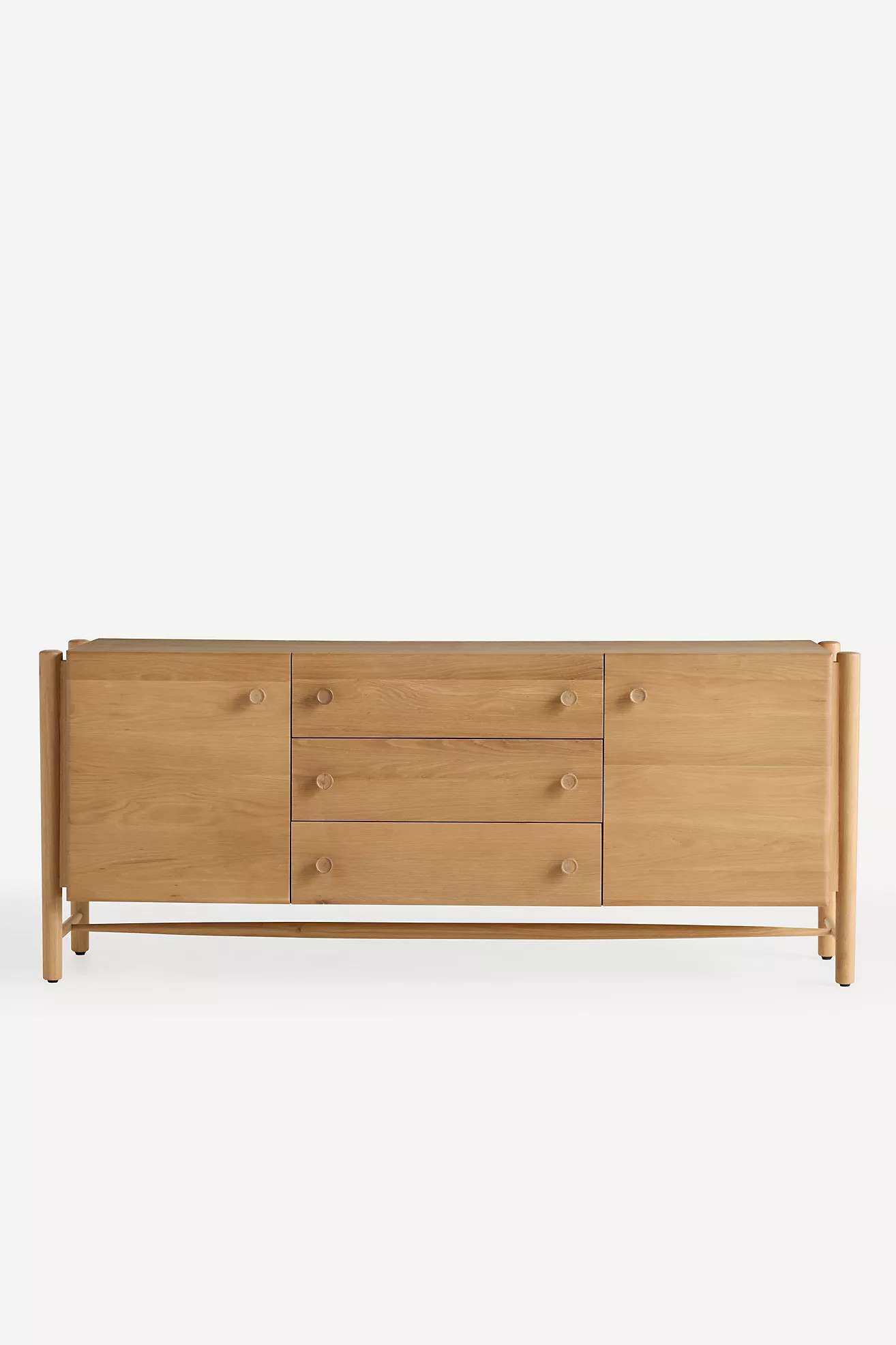 Roma 74" Wood Sideboard | Anthropologie (US)