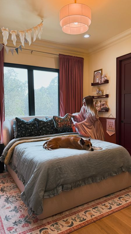 All the sweetest details for my best girl, in her big girl room. Paint colors are Lemon Chiffon, Cordovan and Reddened Earth by HGTV Home by Sherwin Williams. 

 

#LTKmomlife #LTKHome #LTKKids