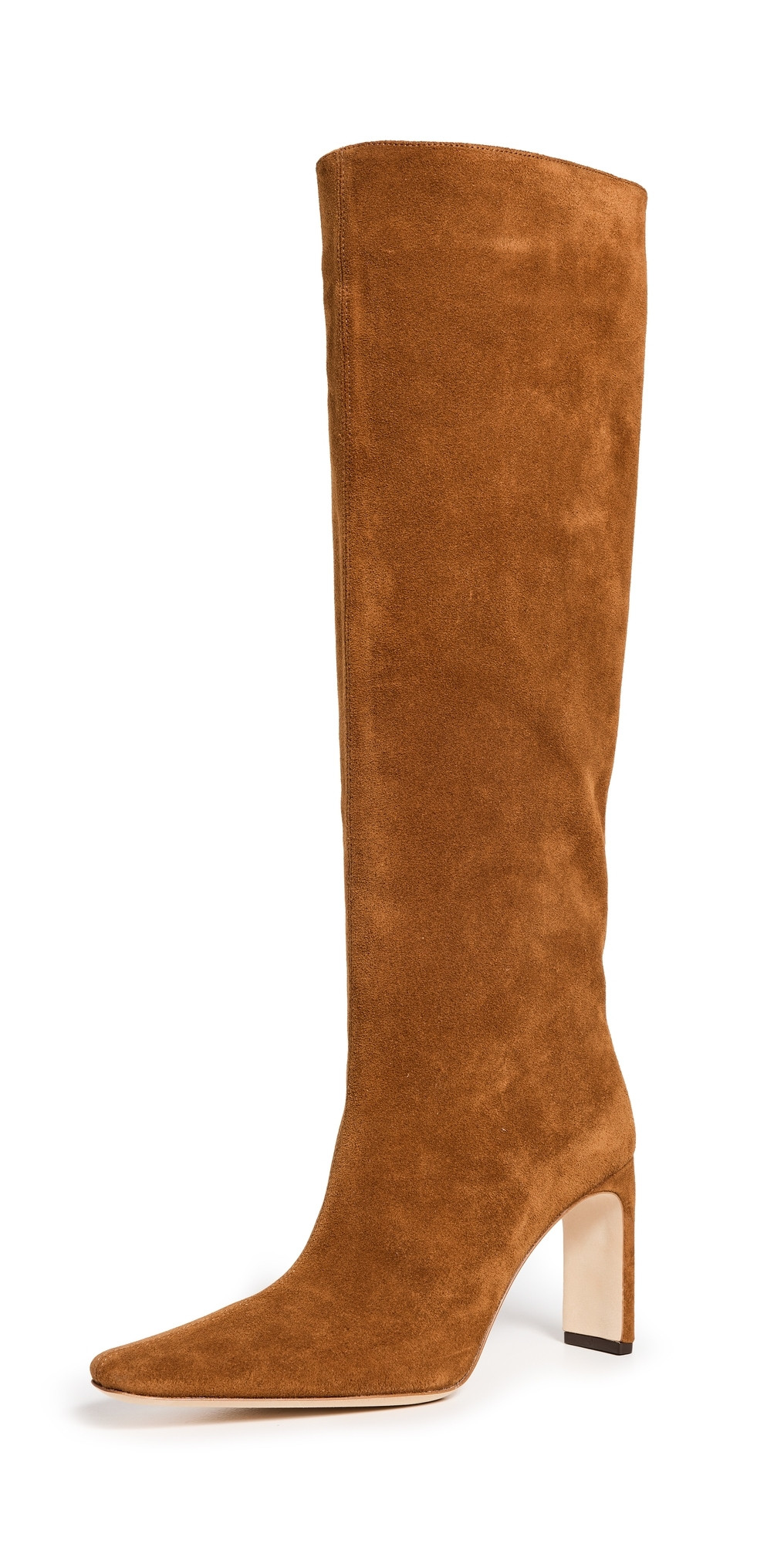 STAUD Wally High Heel Boots Tan 40.5 | Shopbop