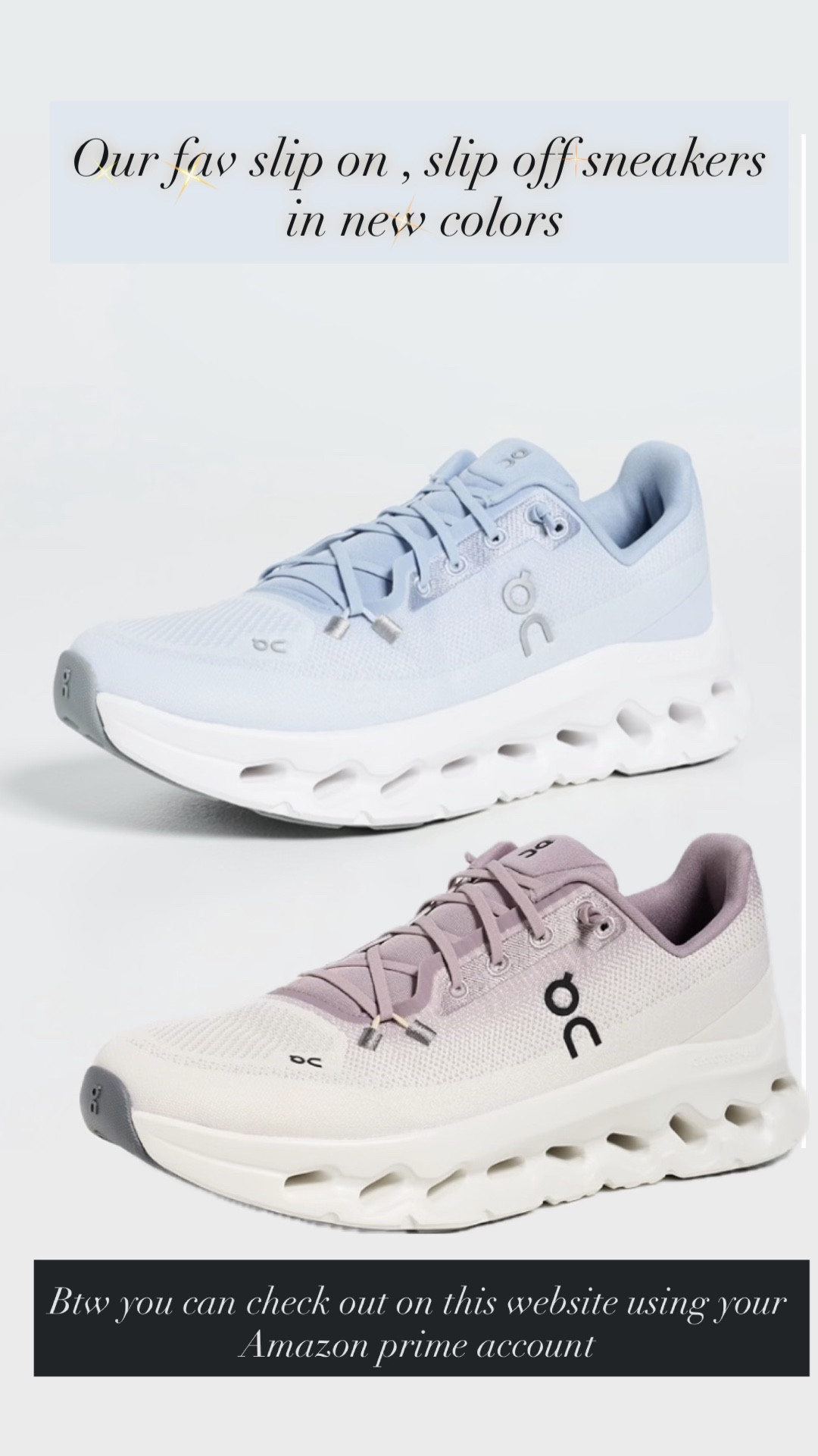 These are the best walking sneakers, they are slip on, slip off, so super inconvenient
￼And comfortable- you can check out on this website using your Amazon prime ￼

#LTKActive #LTKootd #LTKOver40