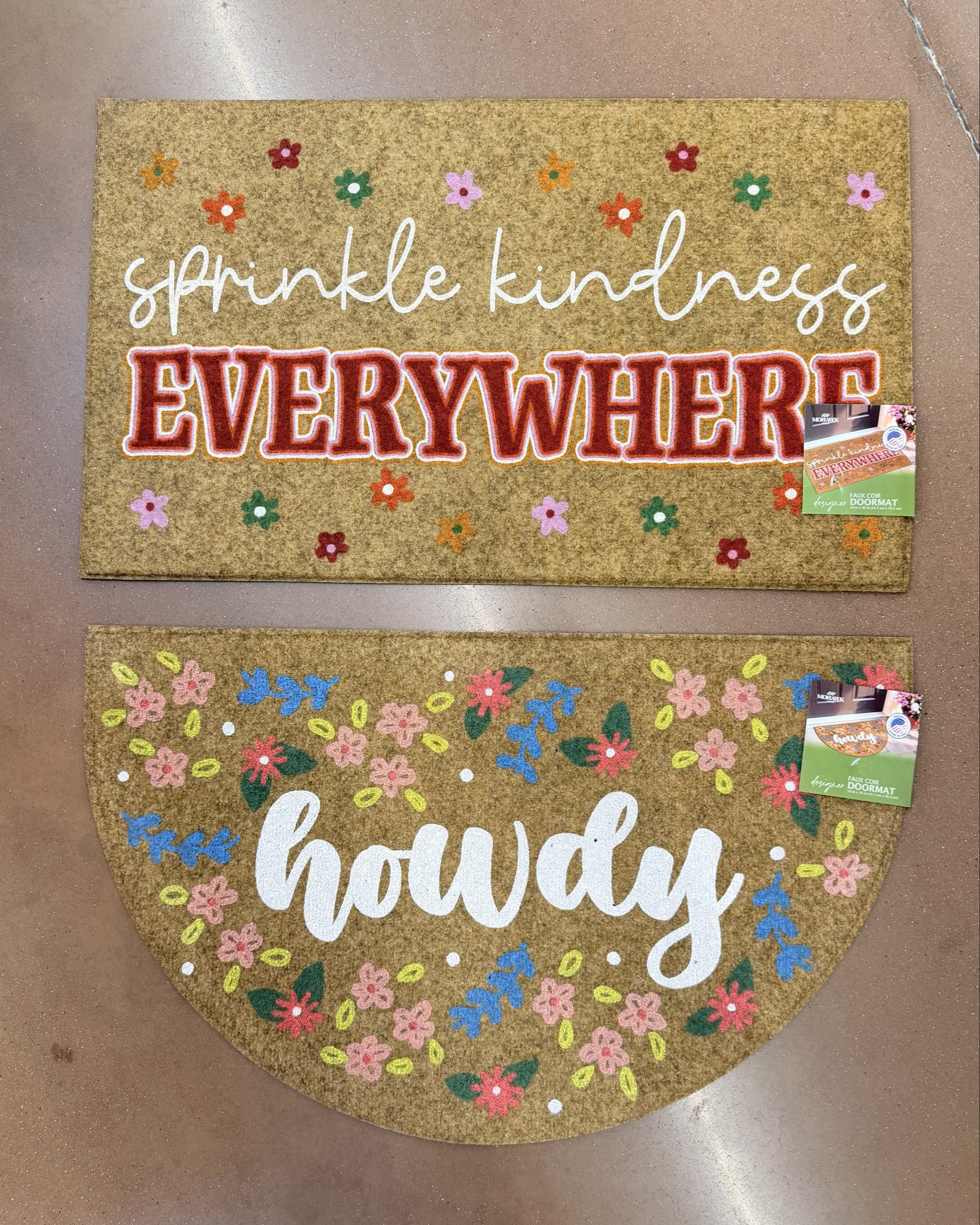 Walmart ✨ spring doormats 

#LTKHome #LTKU #LTKSeasonal