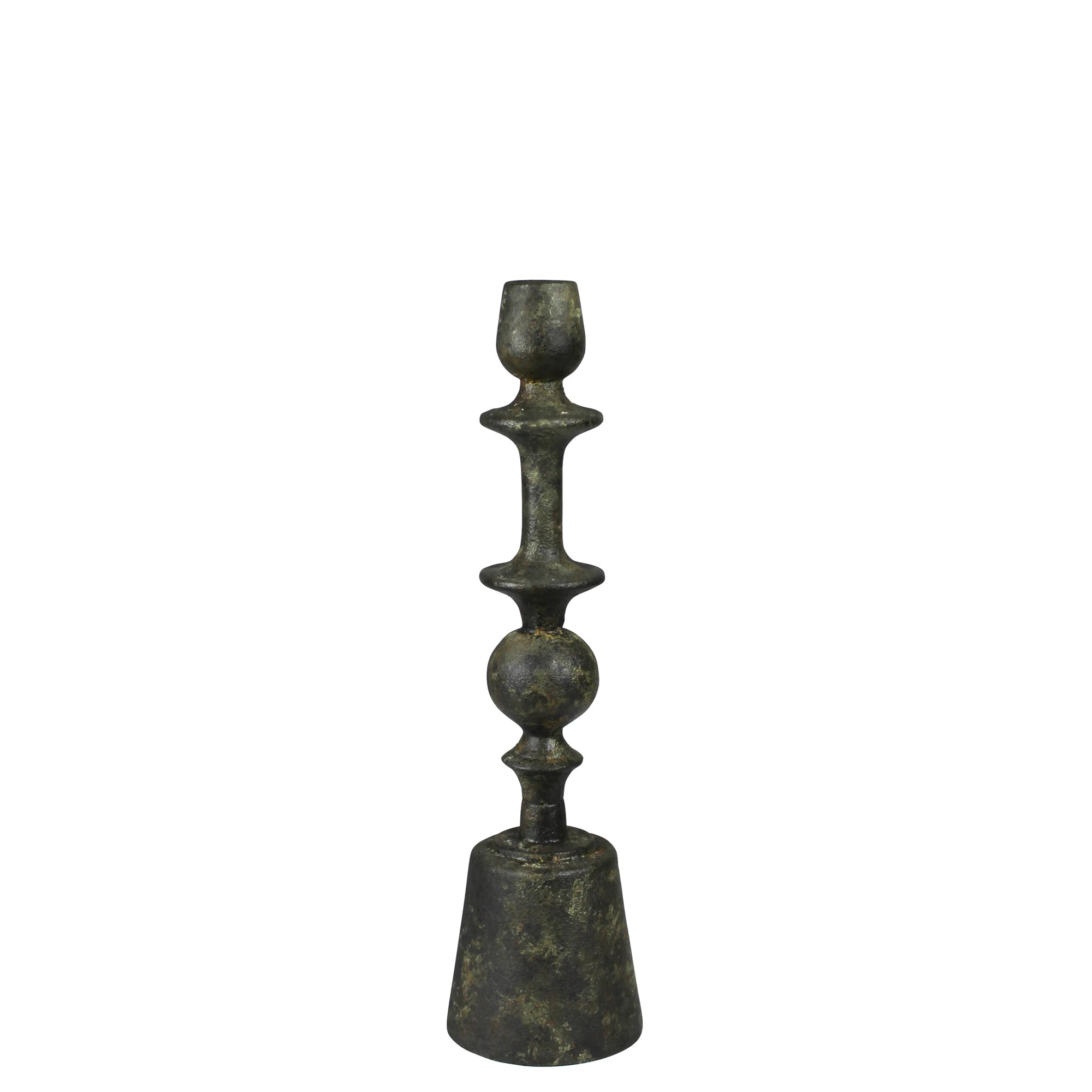 Bastia Taper Holder, Green Patina - Sm | Wayfair North America