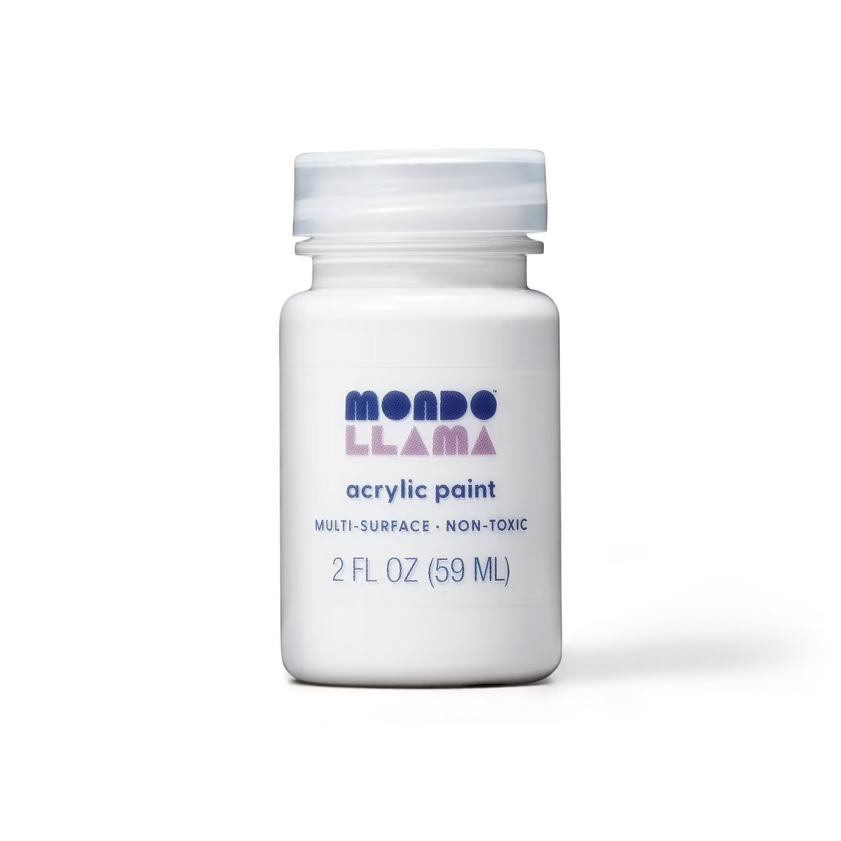 2 fl oz Satin Acrylic Paint Orange - Mondo Llama™ | Target