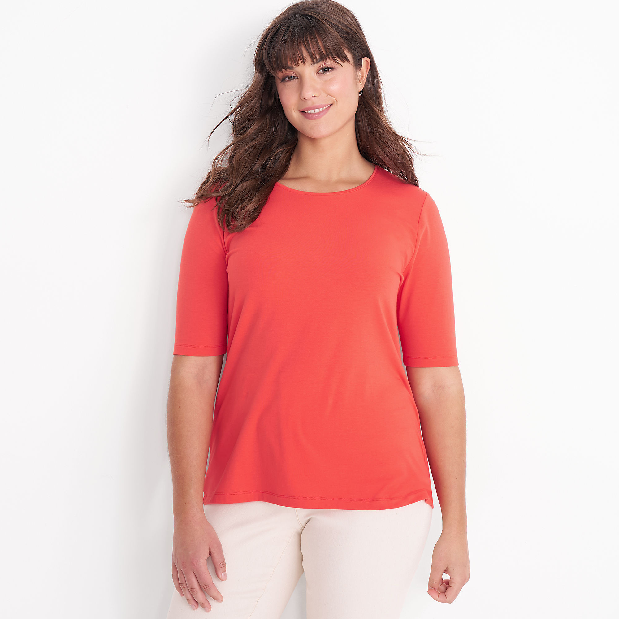 Women's Lightweight Jersey Top | Lands' End (US)