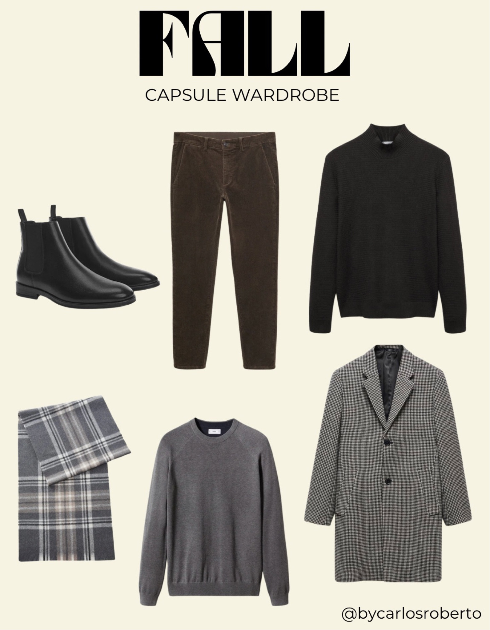 Fall capsule wardrobe finds | men’s fall outfits | mango finds

#LTKstyletip

#LTKmens #LTKshoecrush #LTKSeasonal