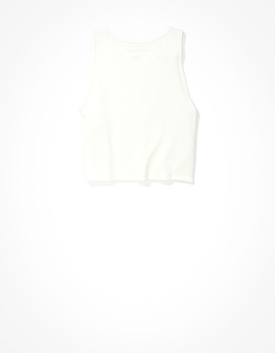 AE High-Neck Crop Tank Top | American Eagle Outfitters (US & CA)