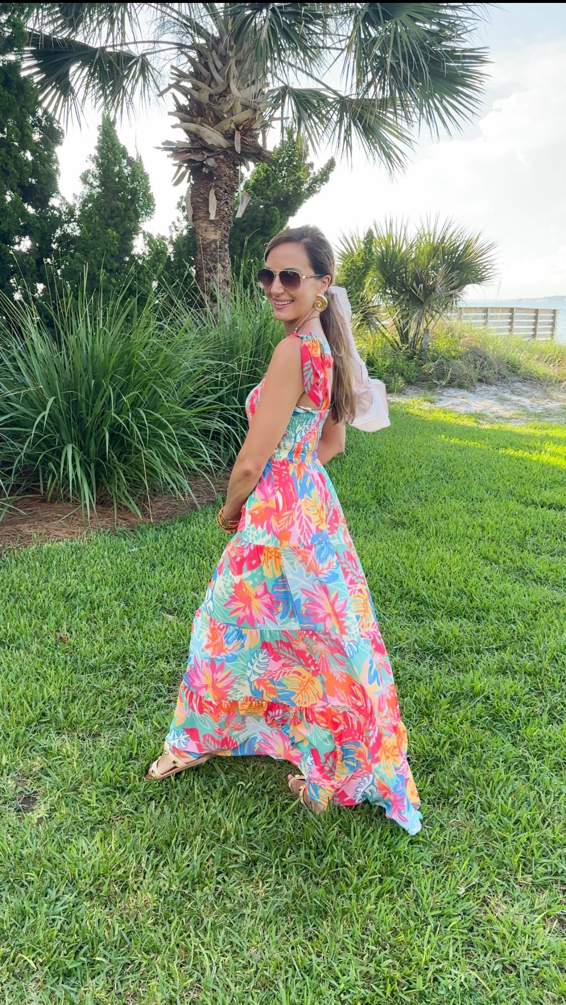 Ready for dinner at the beach like 🐚✨🏖️ This floral maxi dress is just perfect for a summer beach vacation. 

It’s from Baltic Born and you already know they are my fav! 🐚 Code NICKIE15OFF will save you 15% sitewide. 

#LTKStyleTip #LTKSeasonal #LTKSummerEdit