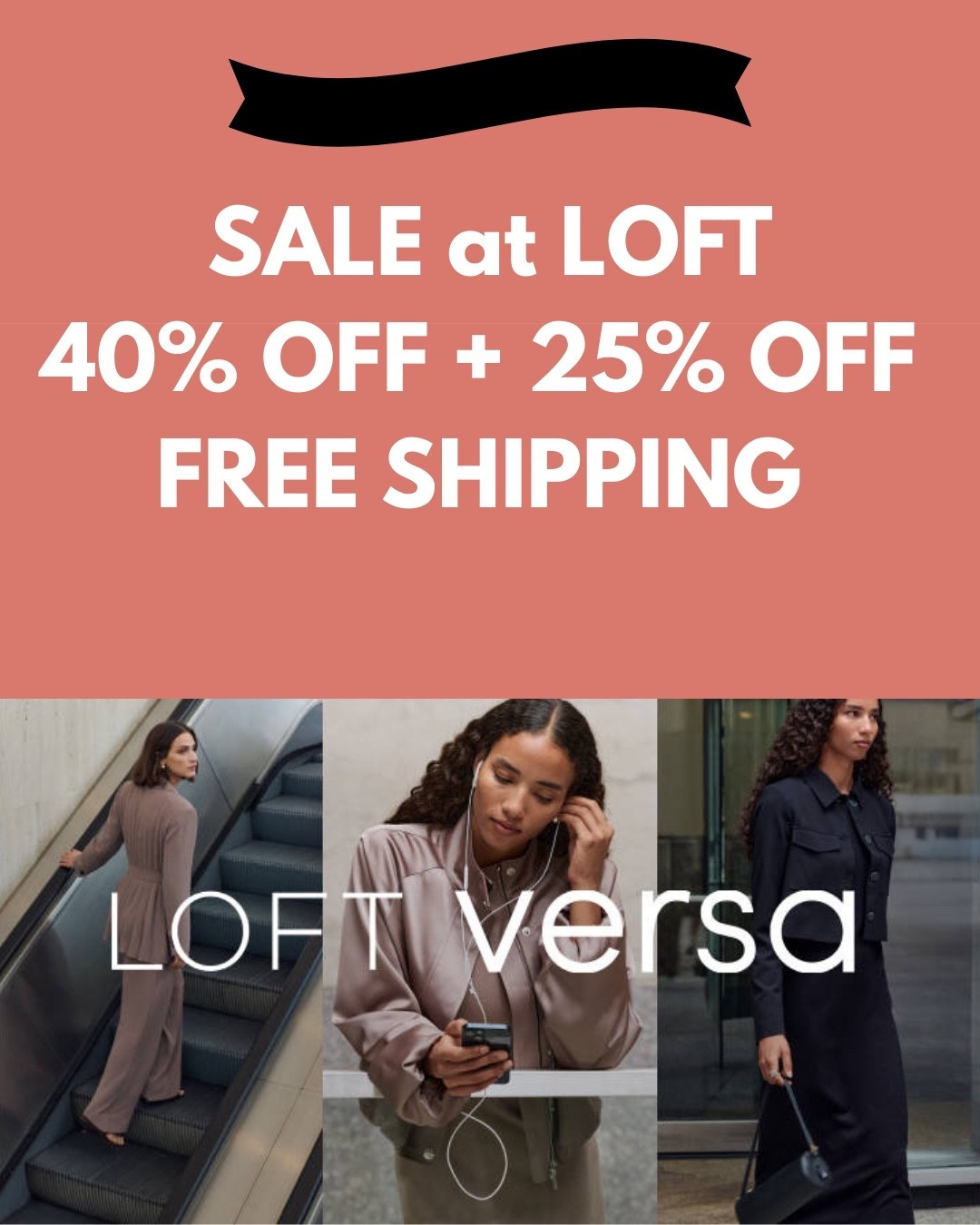 ‼️ SALE at LOFT ‼️ Save 40% OFF and an additional 25% OFF!! + FREE SHIPPING 
Cardholders get an extra 10% OFF 
Click any photo and SAVE!! Would be Appreciated 🫶 

Follow my LTK @fashionistanyc on the @shop.LTK app to view this post and get my exclusive app-only content!

#liketkit #LTKgrwm #LTKSaleAlert #LTKWorkwear #LTKTravel #LTKdayinmylife #LTKootd
@shop.ltk
https://liketk.it/5VkVj
