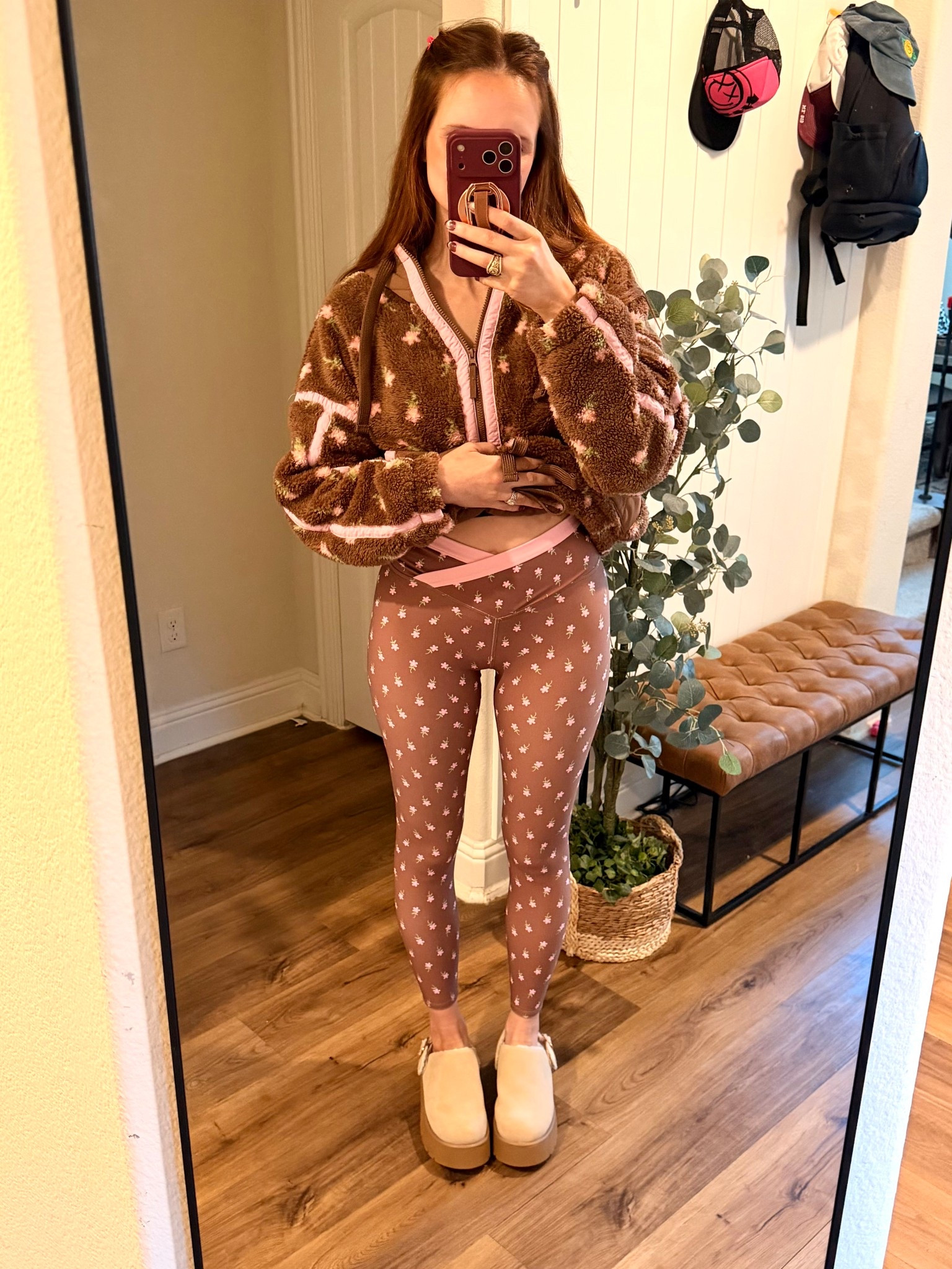 Matching printed set for cozy season + super affordable!

#LTKSeasonal #LTKCyberWeek #LTKootd