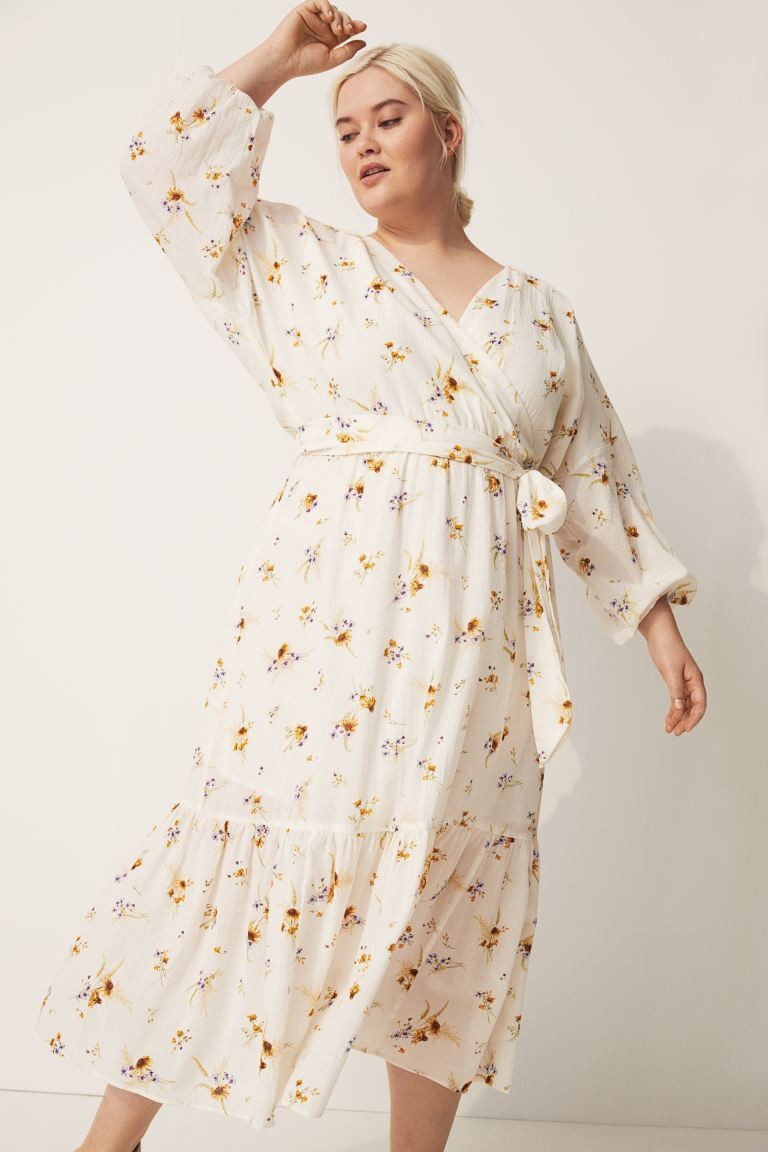 H&M+ Belted ankle-length dress | H&M (UK, MY, IN, SG, PH, TW, HK)