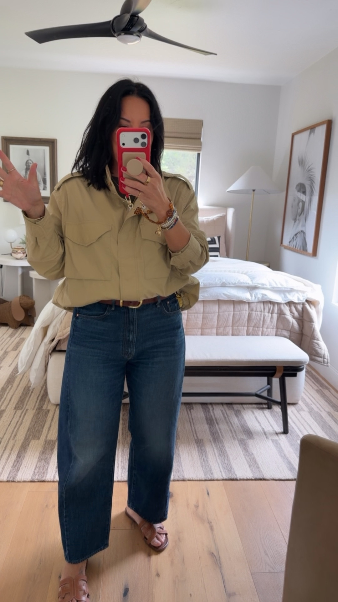 T-shirt size medium (a large would have been a cute fit also), jacket size medium (it’s oversized), jeans size 30 (I’m a curvy size 8), shoes fit tts (I wear a 9.5/10 and did a 10 in them). 

#LTKOver40 #LTKTravel #LTKootd