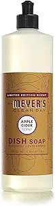 Mrs. Meyer's Liquid Dish Soap Apple Cider 16 OZ (Pack - 1) | Amazon (US)