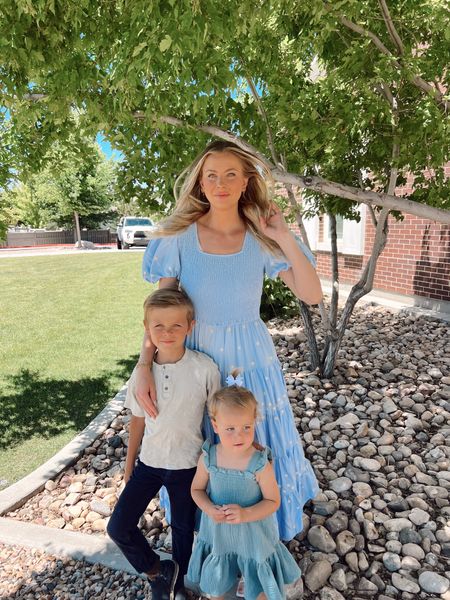 Sunday best with my favorites!💙 summer is my fav season for affordable outfits! #outfit #summeroutfit #style #summer

#LTKSeasonal #LTKstyletip #LTKkids
