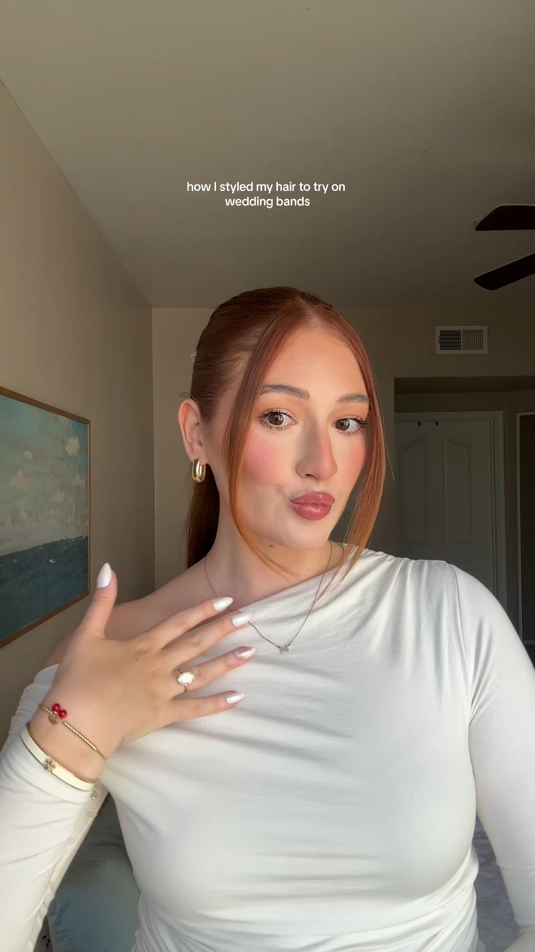 Quick & easy hair style for my bridal era! 