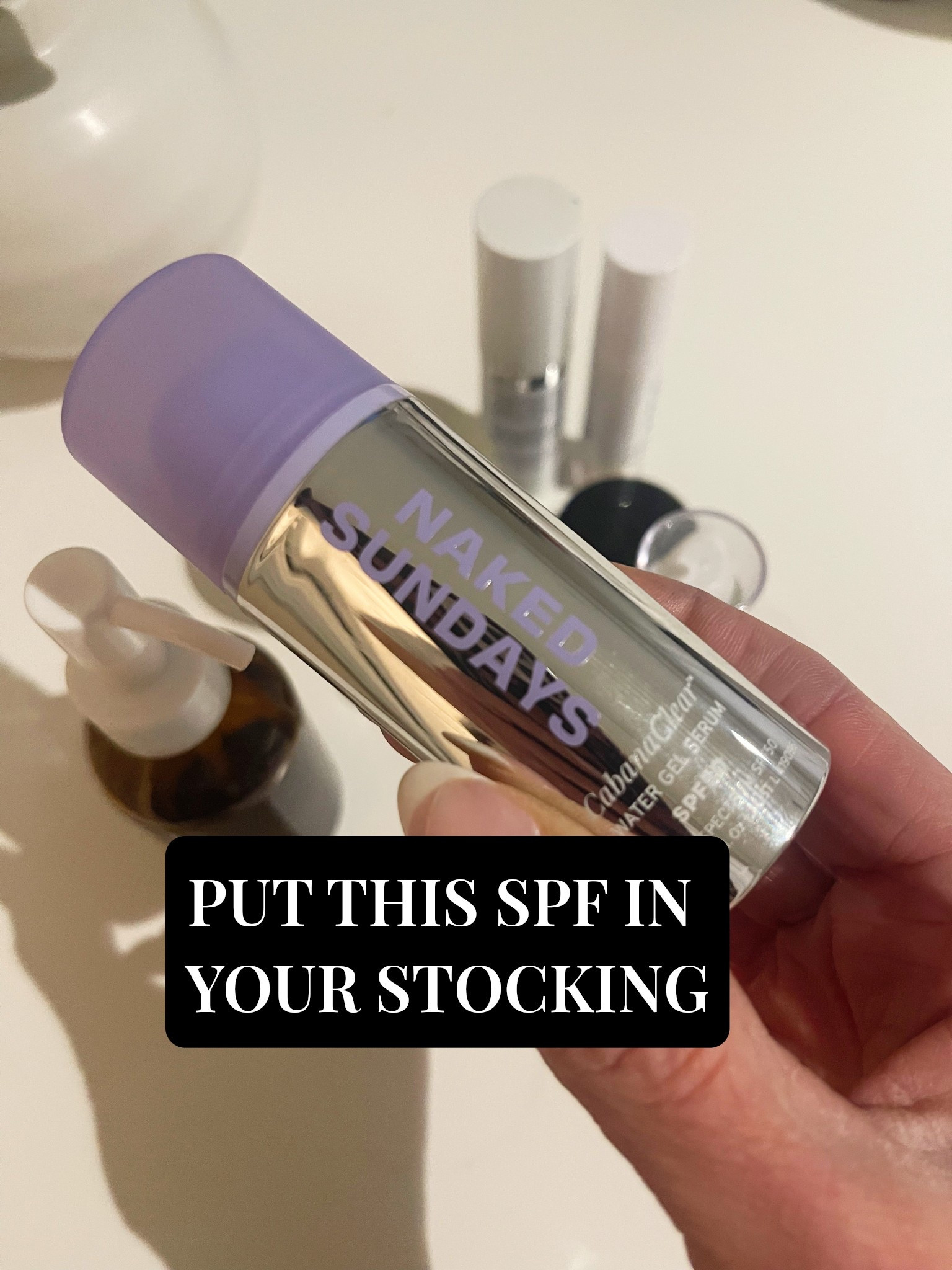 I preach about this spf. It is the absolute best. I use it on my kids. It’s my favorite makeup primer. It gives you glass skin and blocks out all the harmful rays! It is clear and water based so perfect under makeup!

#LTKOver40 #LTKBeauty #LTKselfcare