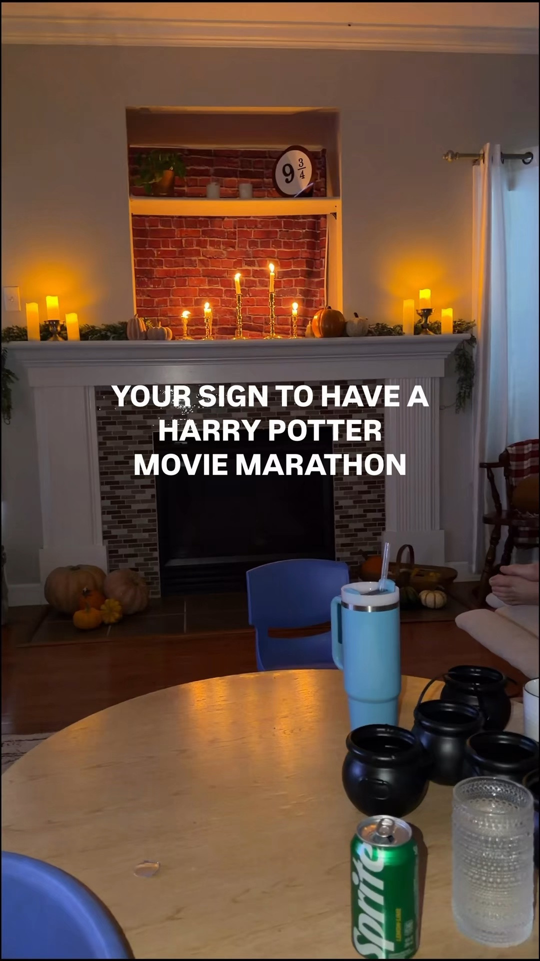 Everything you need for a Harry Potter movie marathon