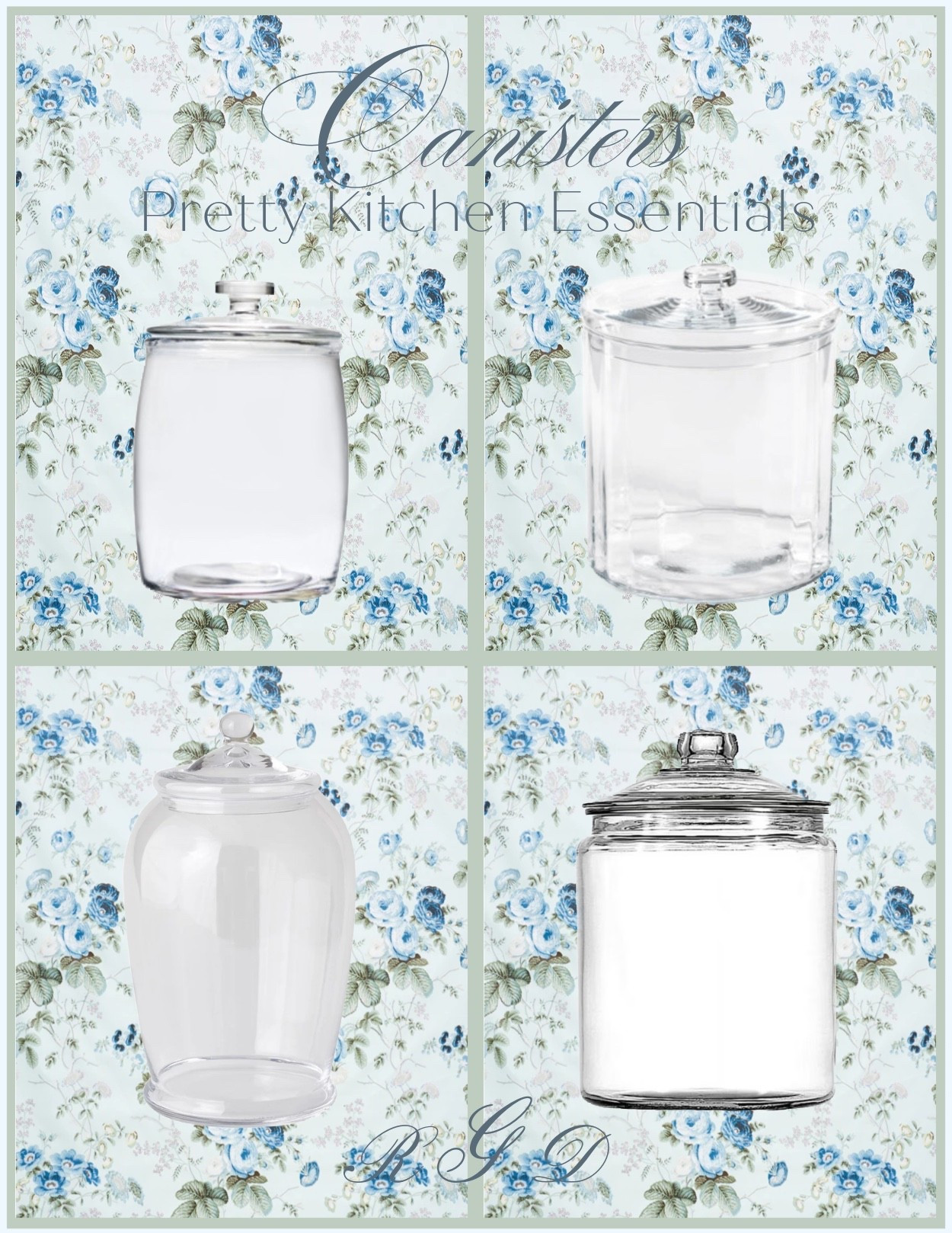 Kitchen glass canisters 

#LTKHome