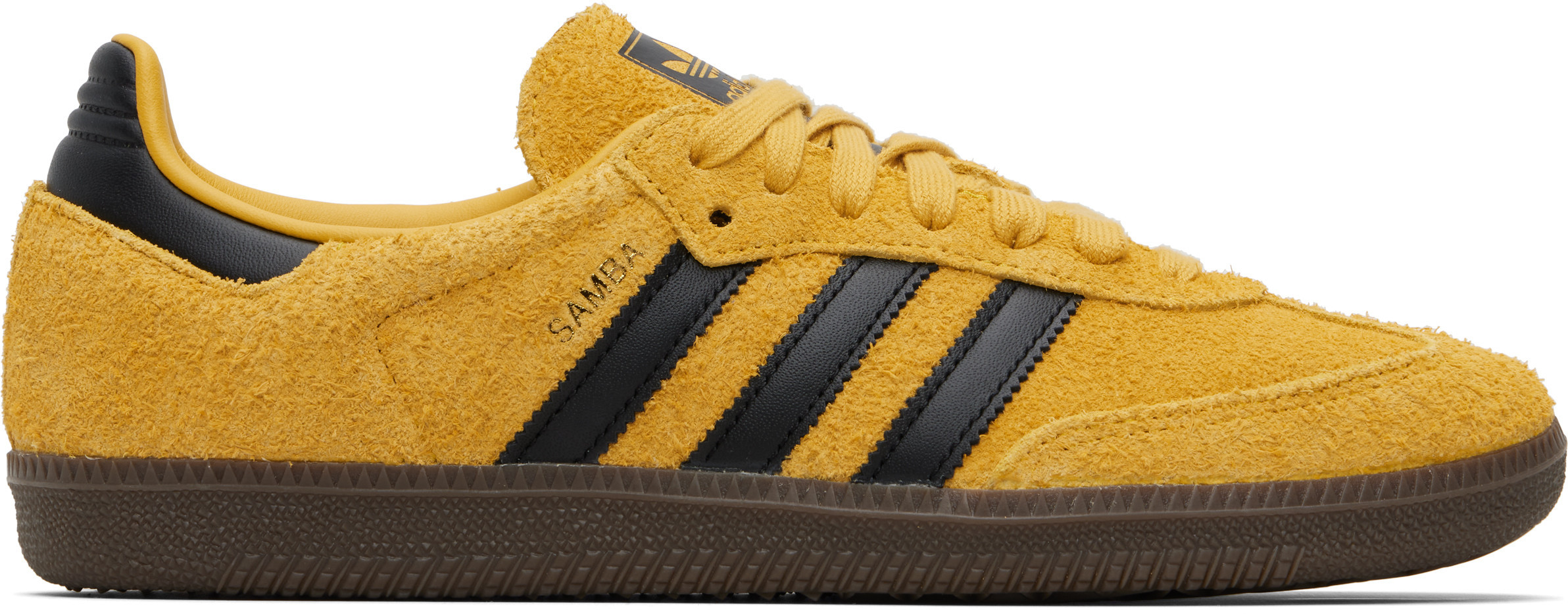 adidas Originals Yellow Samba OG Sneakers | SSENSE