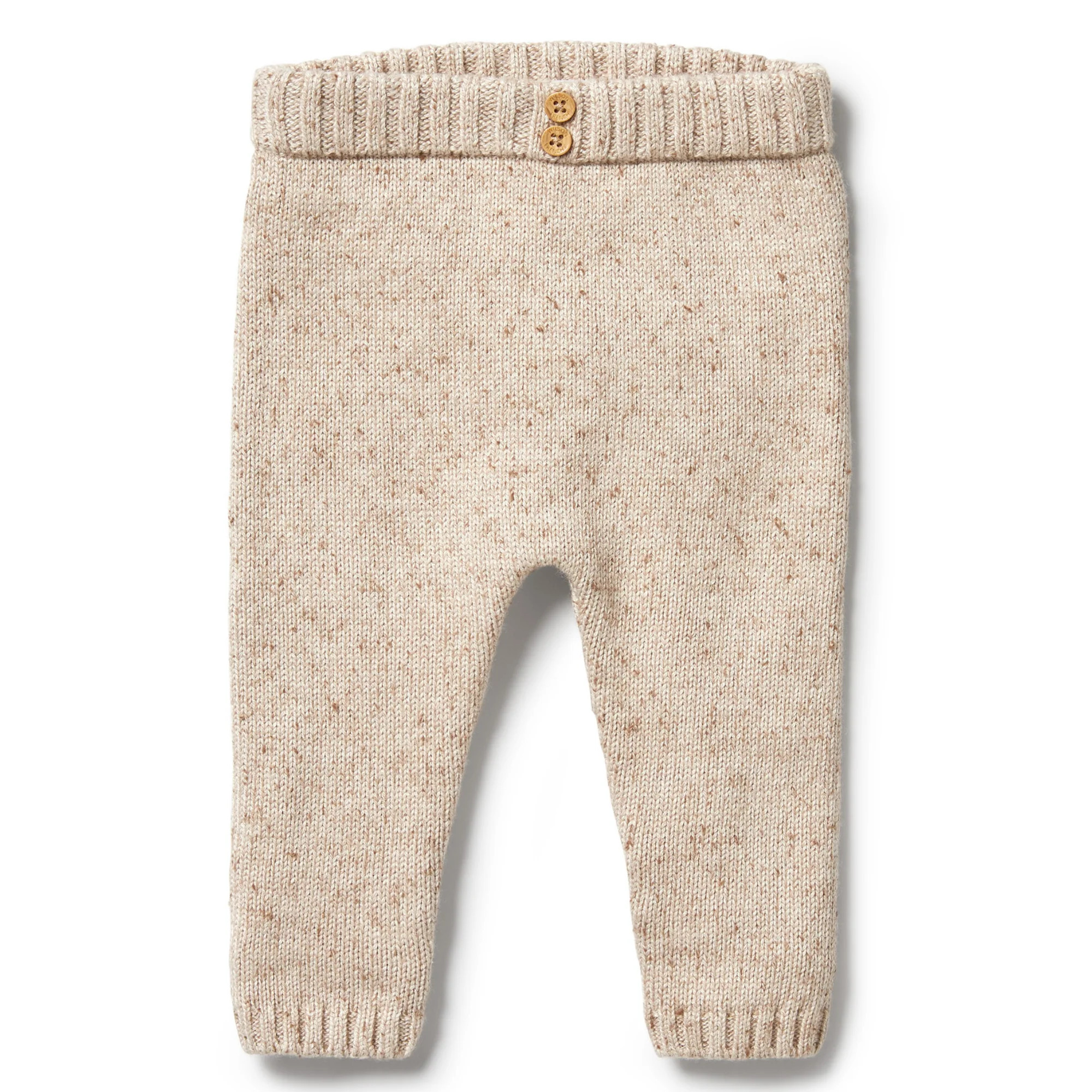 Knitted Legging, Oatmeal Fleck | SpearmintLOVE