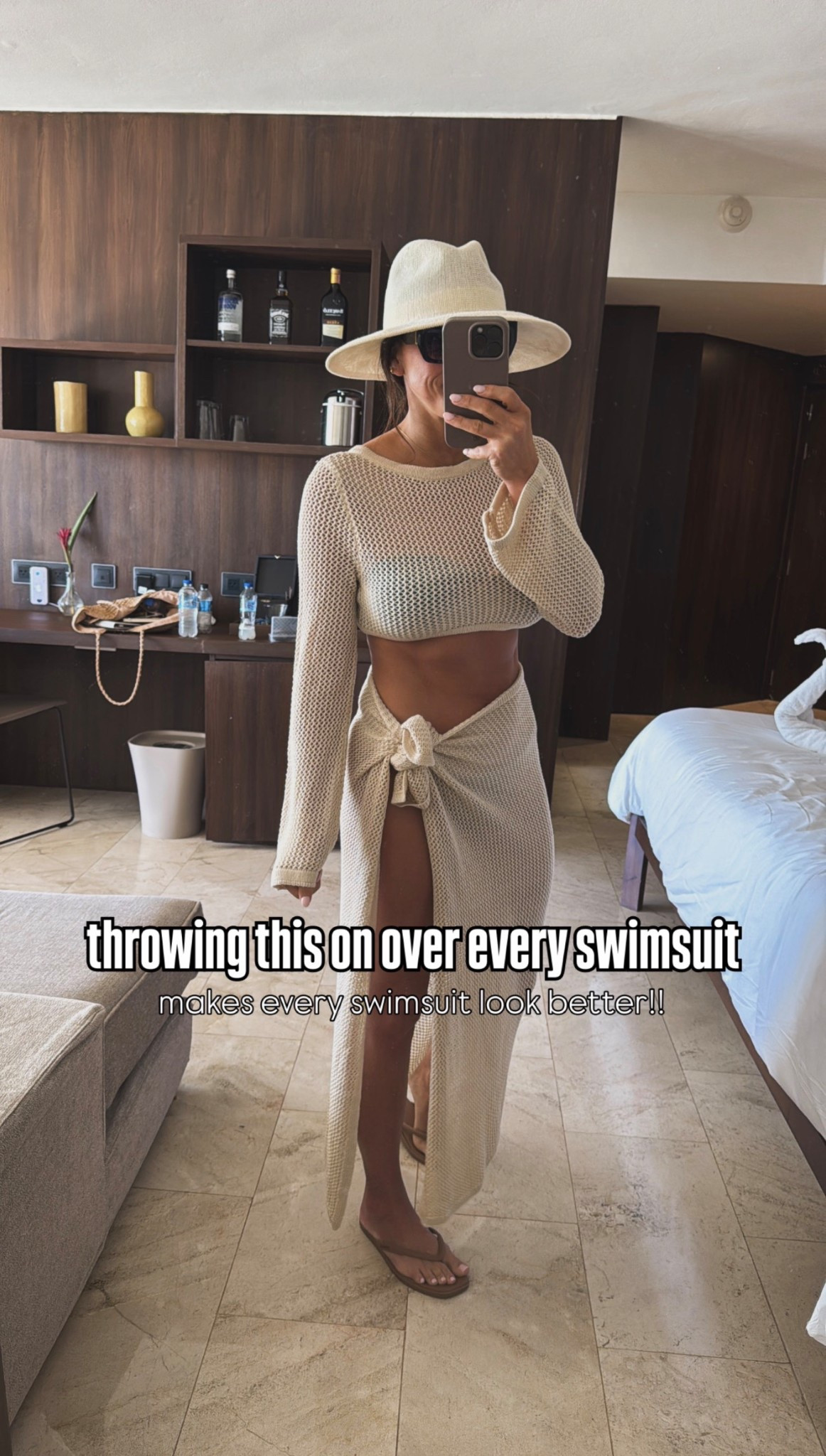 the only cover up I packed & I wore it every single day 🤍
#beachwear #swimsuitstyle #summerfits #easyoutfits #neutralaesthetic #ltk

#LTKPetite