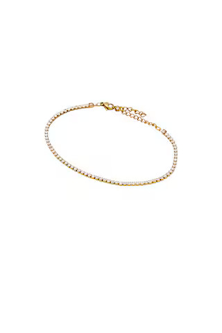 Camden Tennis Bracelet in Gold | Revolve Clothing (Global)
