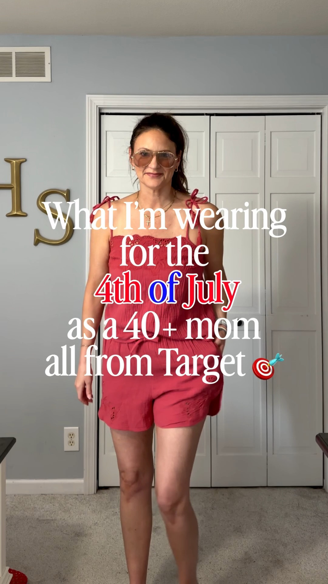These red and white finds from Target are so perfect for the 4th of July 🇺🇸 or any summer event! I love that they can be mix and matched and be worn so many ways!

#LTKOver40 #LTKTall #LTKootd