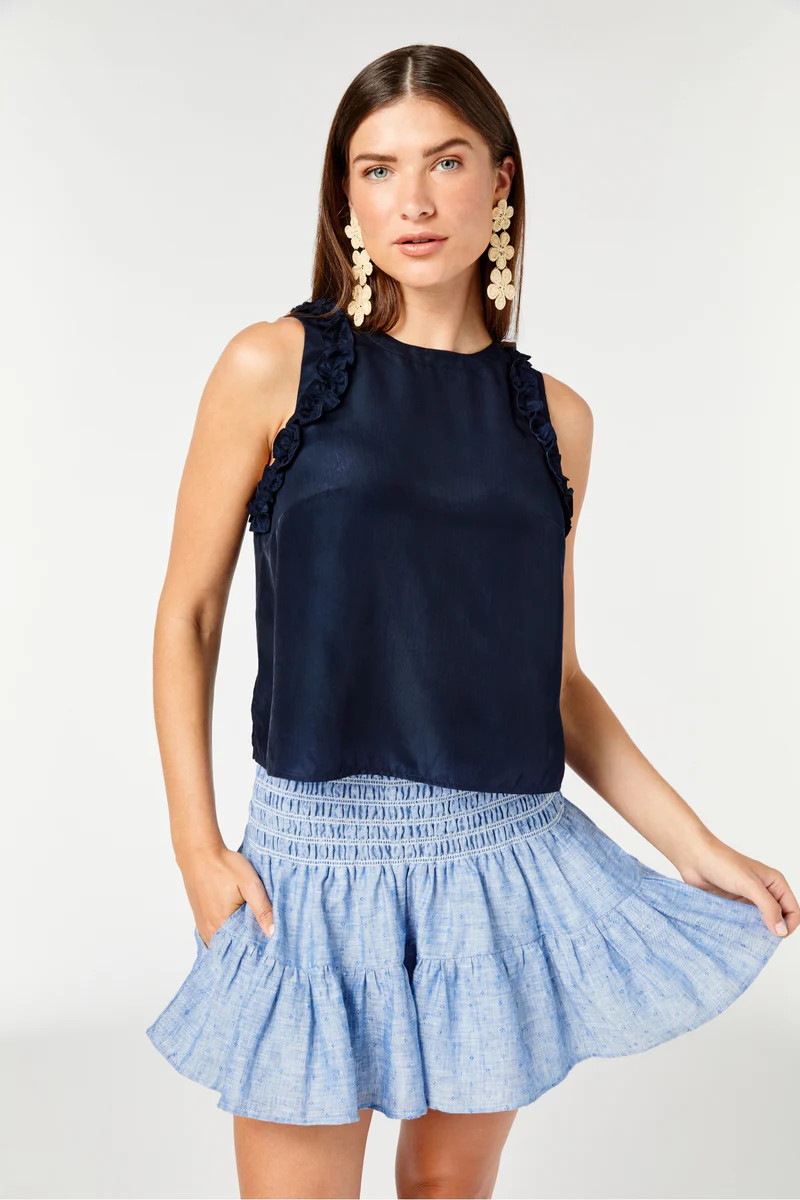 The Amanda - Cupro
in Midnight Navy | Cartolina