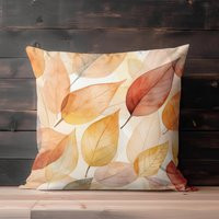 Fall Pillow, Throw Pillow Covers, Autumn Leaves Decor, Pillowcase, Cover, Nature Couch Accent Thanksgiving Decor | Etsy (US)