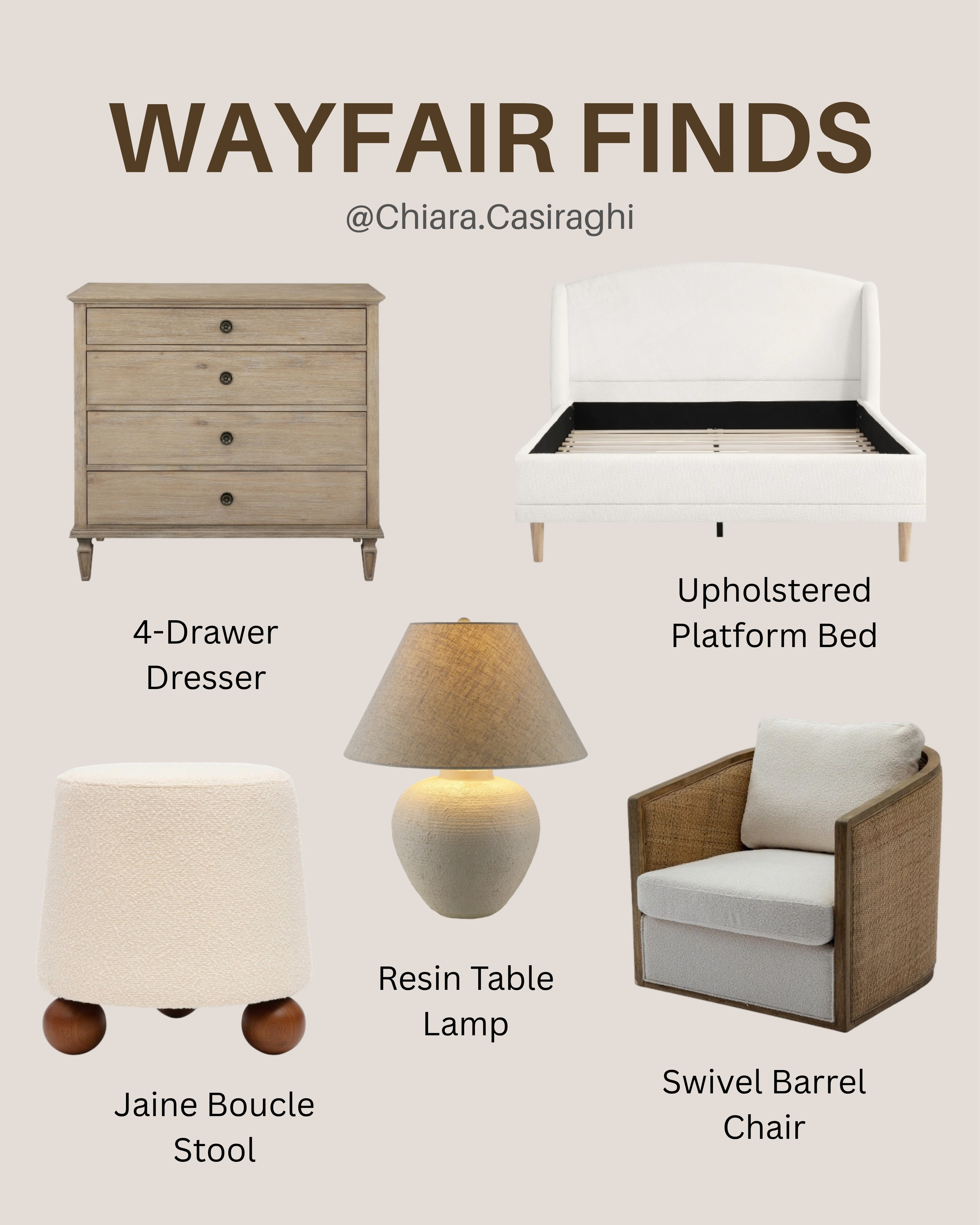 Transform your home with these stunning Wayfair finds. From statement furniture to everyday accents, these pieces offer the perfect mix of high-end style and incredible value. Click the link in bio to shop these top-rated picks. #WayfairFinds #HomeDecor #InteriorStyle 

 #LTKdayinmylife #LTKHome #LTKSaleAlert